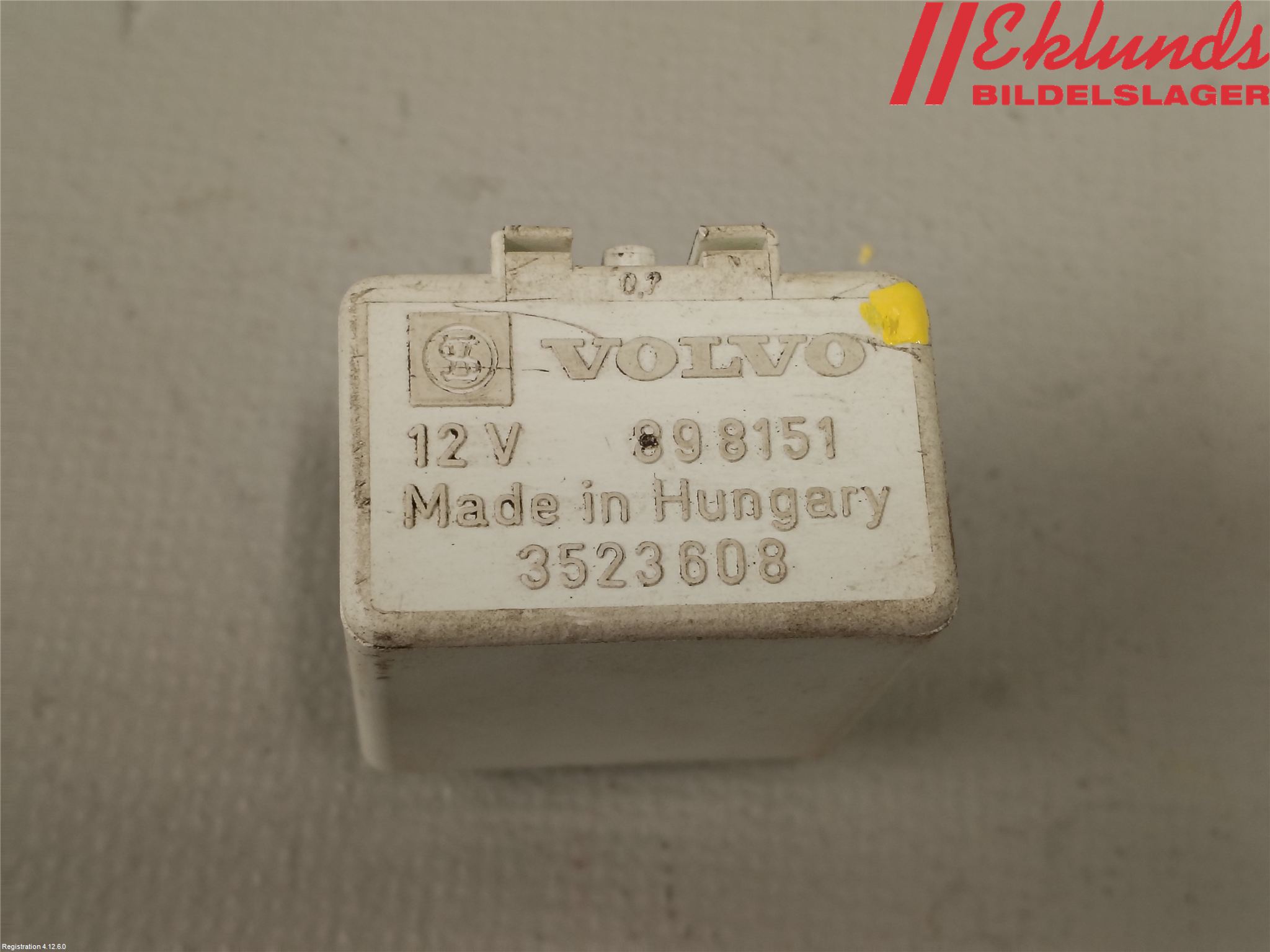 Volvo 940 91-98 Relä Bränslepump