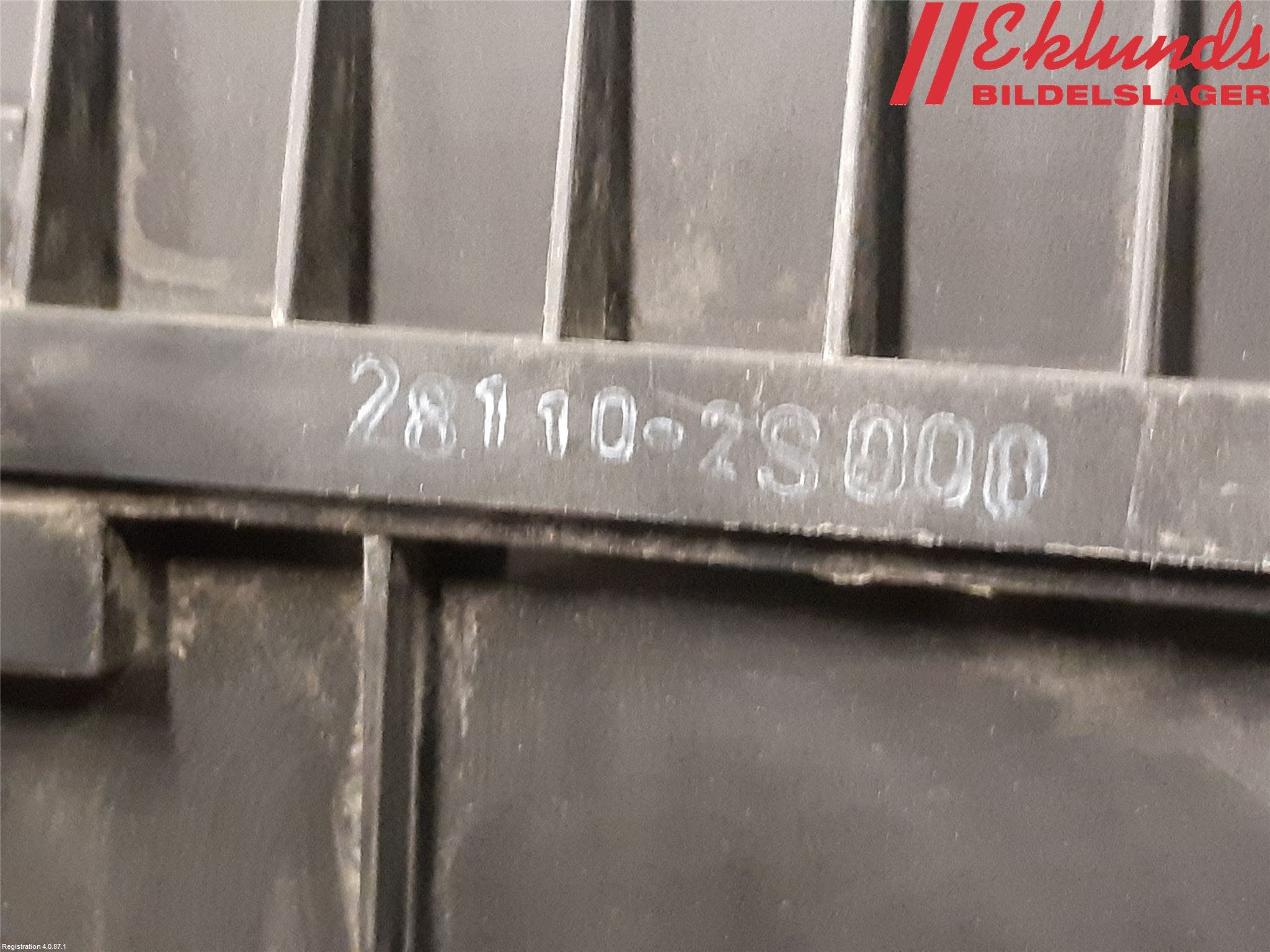 Kia SPORTAGE (SL) 11-15 Luftrenare