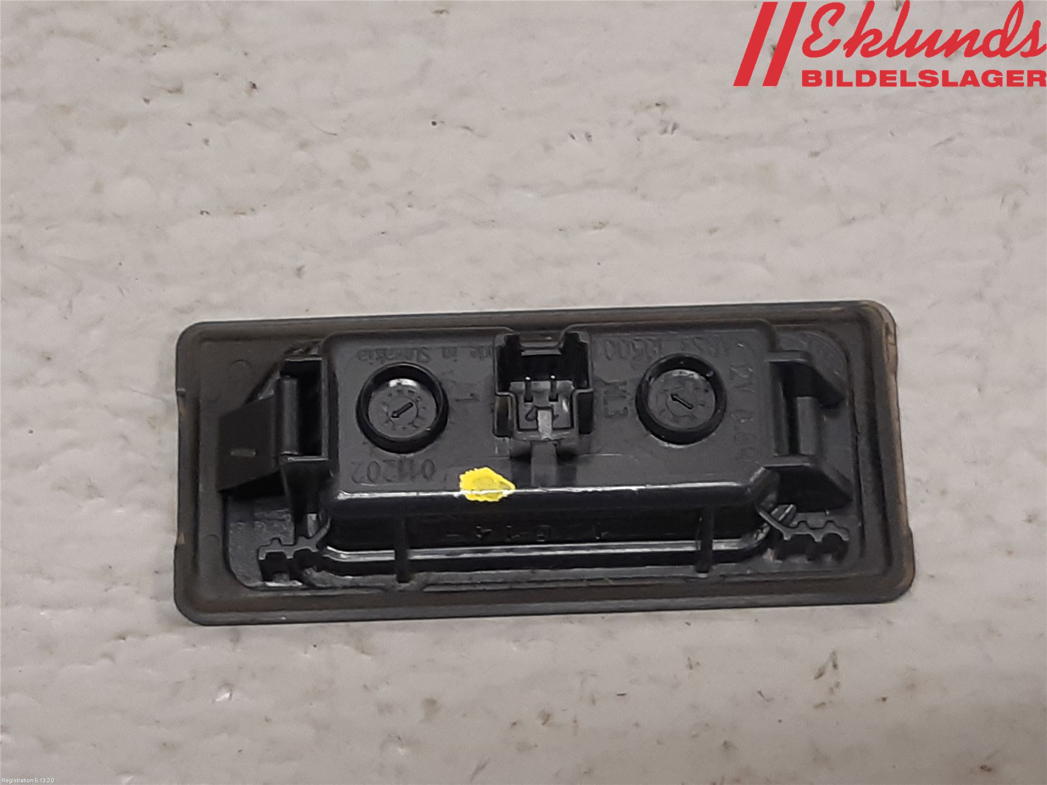 Volkswagen VW GOLF / E-GOLF VII 13-20 Skylt Belysning