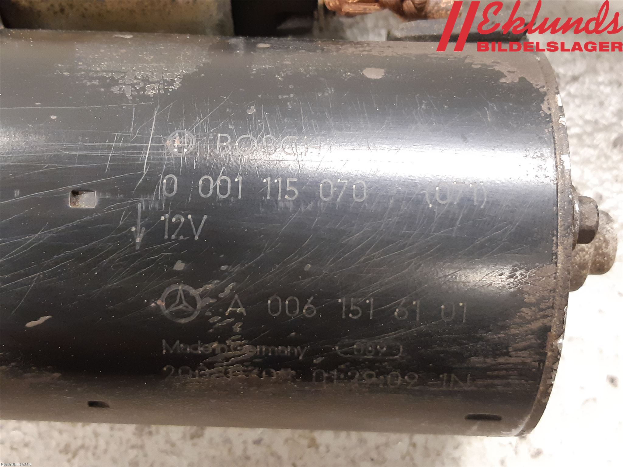 Mercedes-Benz MB CLS (C219) 03-11 Startmotor Diesel