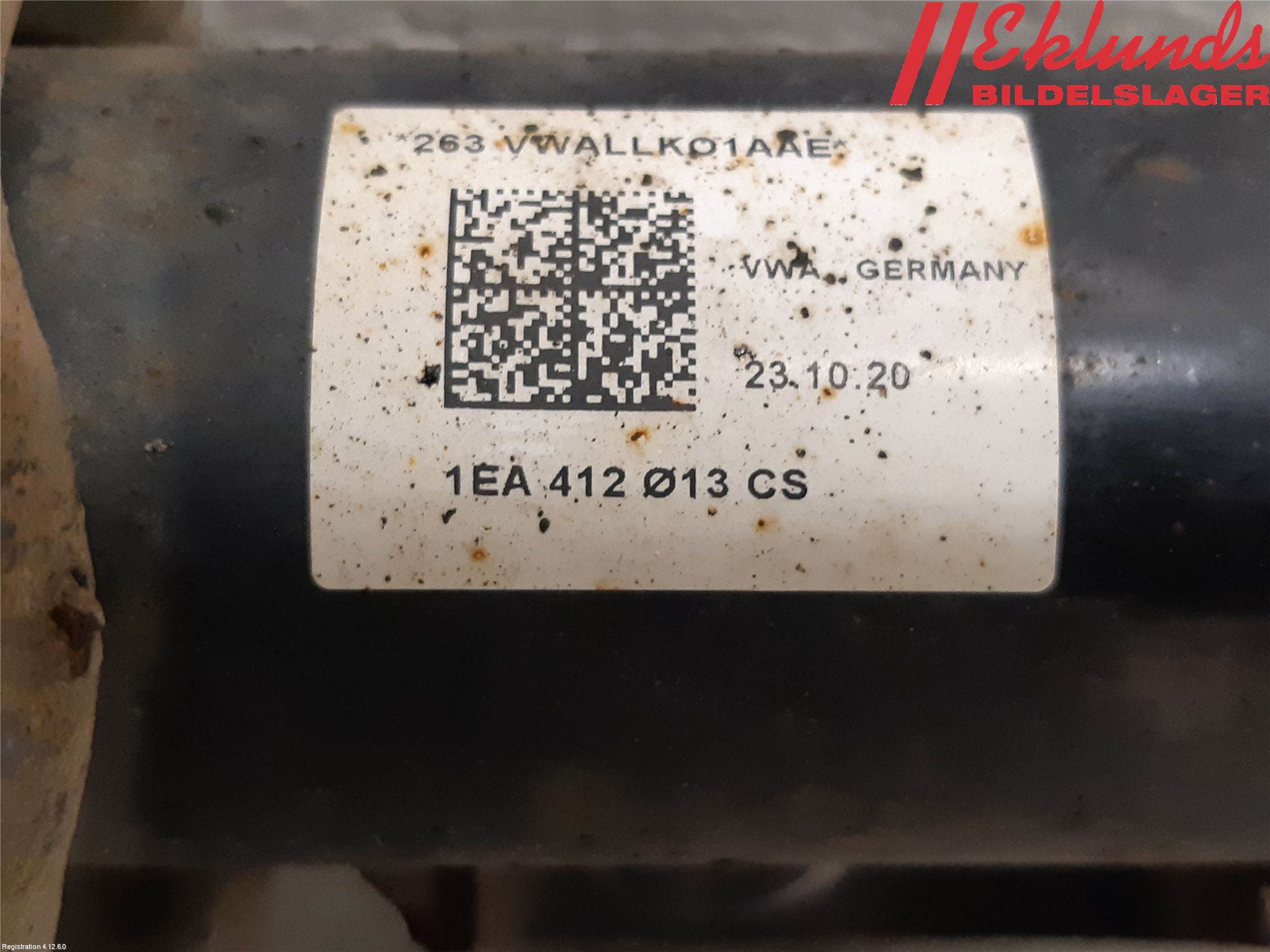 Volkswagen VW ID.3 21- Fjäderben Fram Vänster