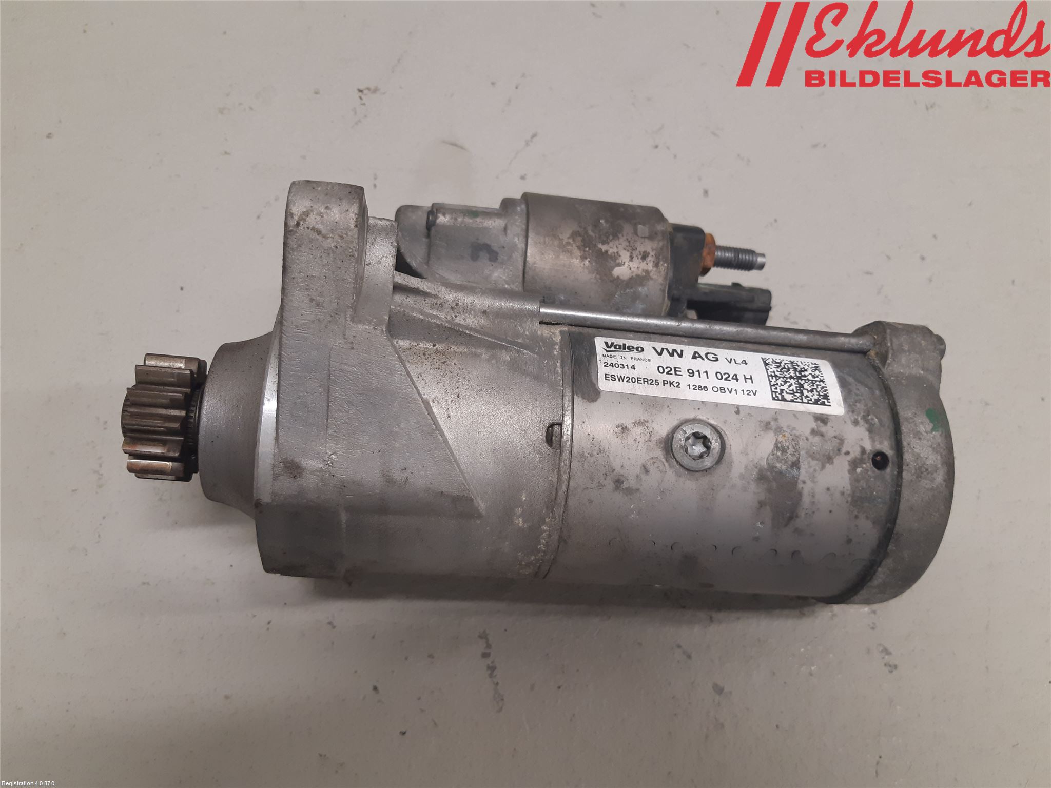 Volkswagen VW PASSAT 11-14 Startmotor Diesel