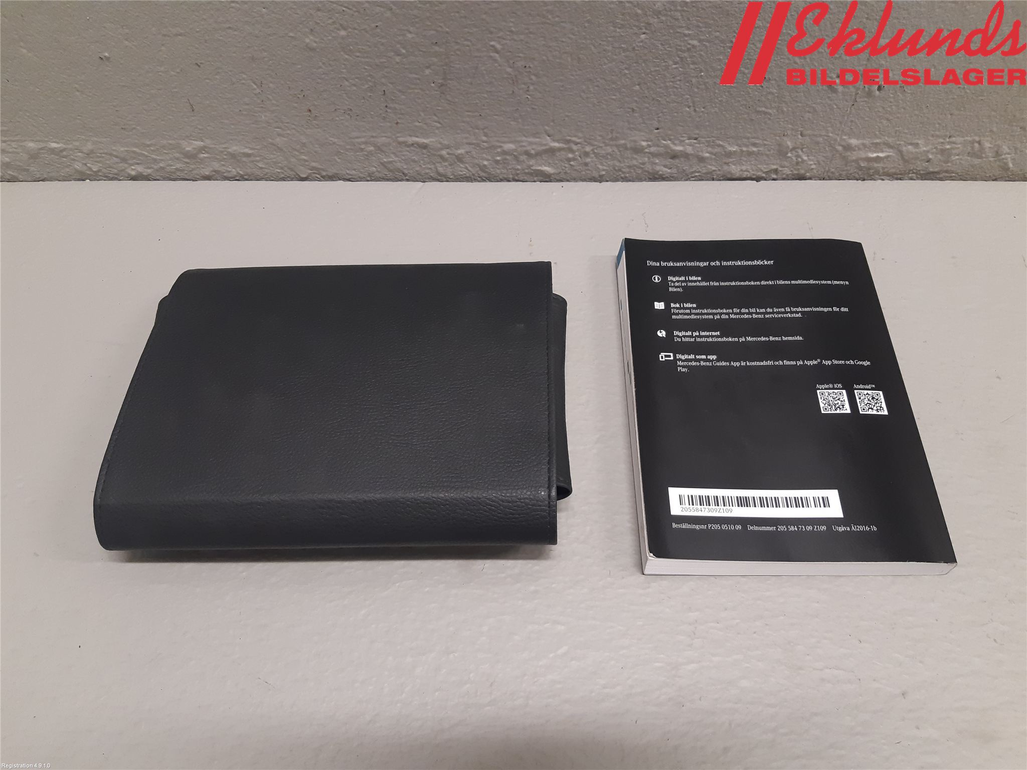Mercedes-Benz MB C-KLASS (W205) 14-21 Instruktionsbok