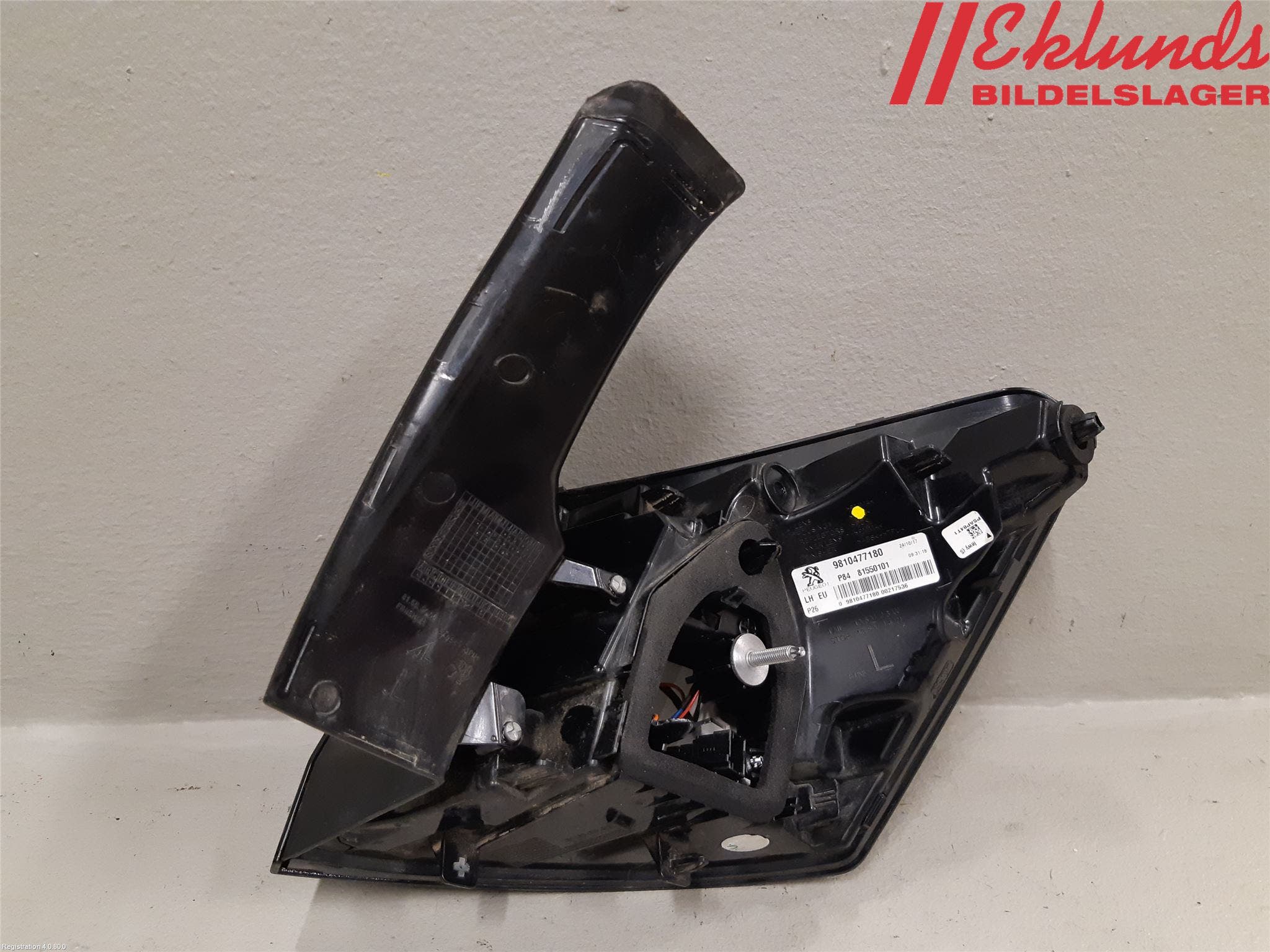 Peugeot 3008 17-24 Bakljus Vänster