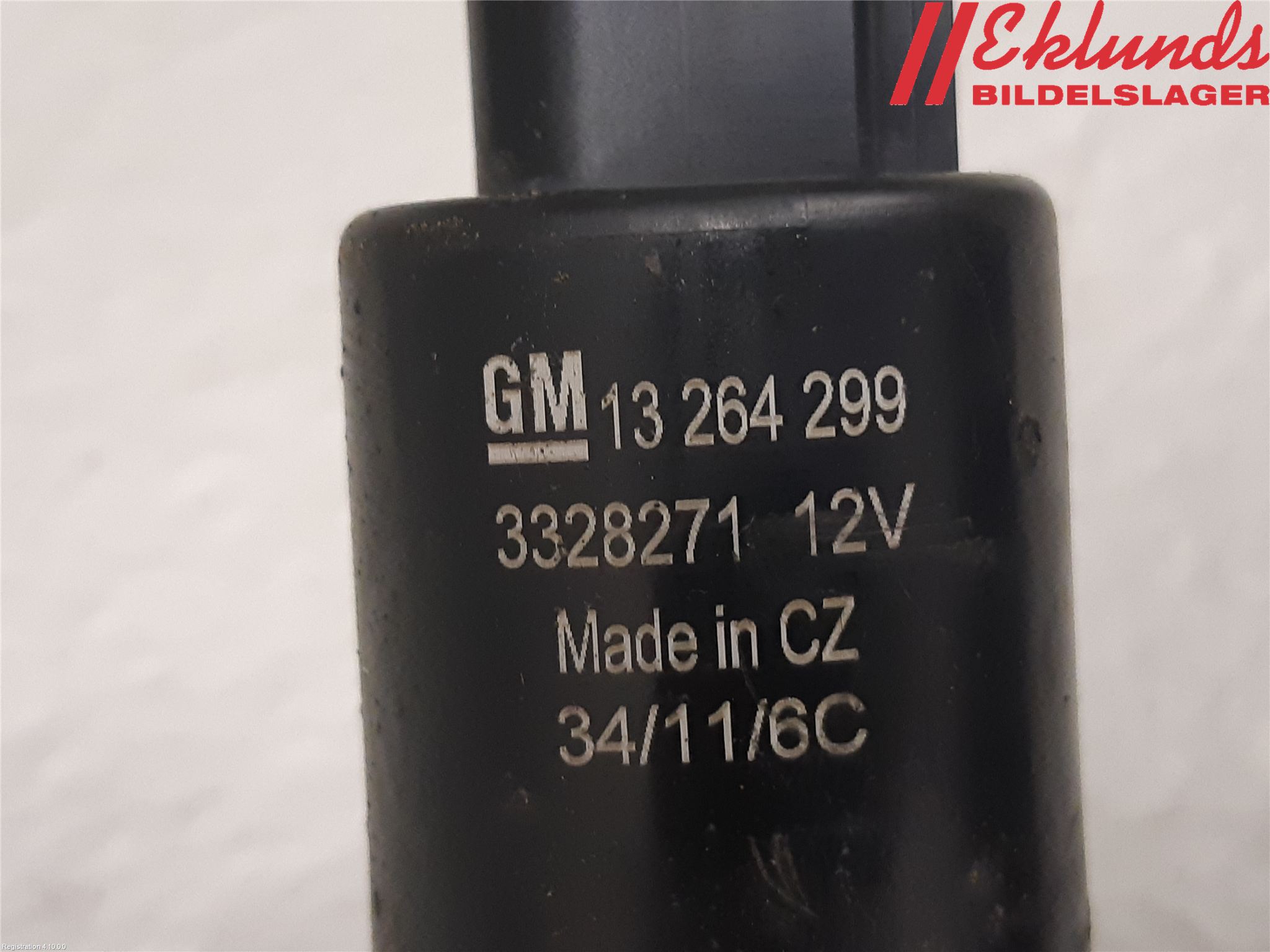 Opel ASTRA J 10-15 Spolarpump Högtryck