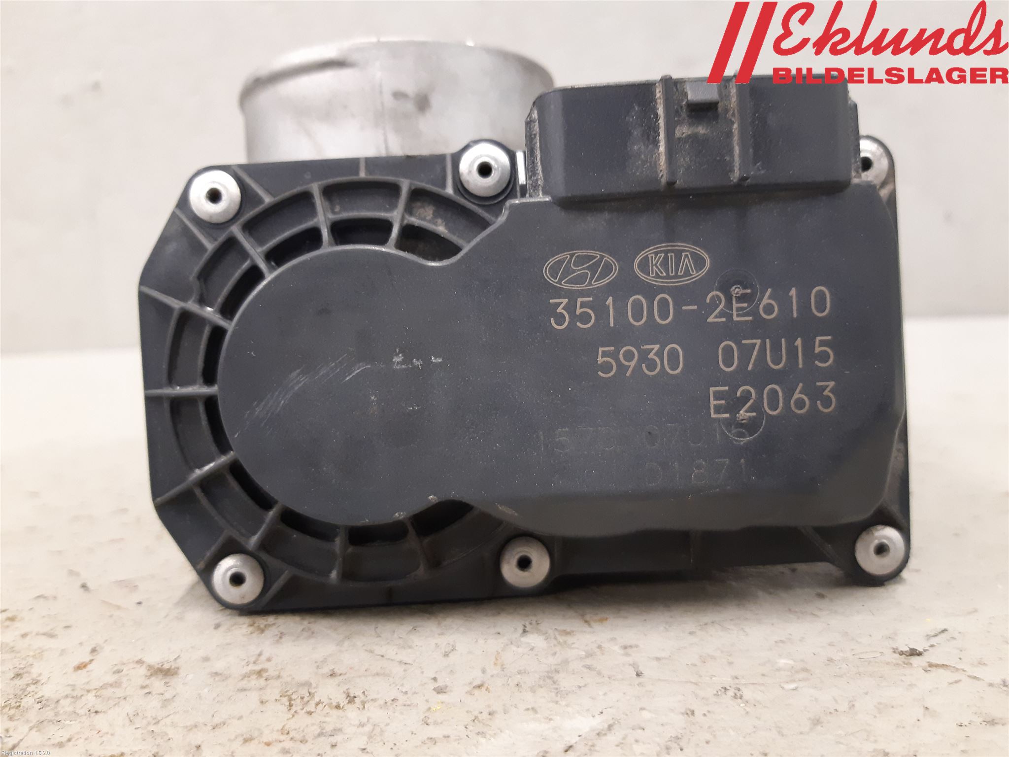 Kia OPTIMA 16-20 Injspjällhus