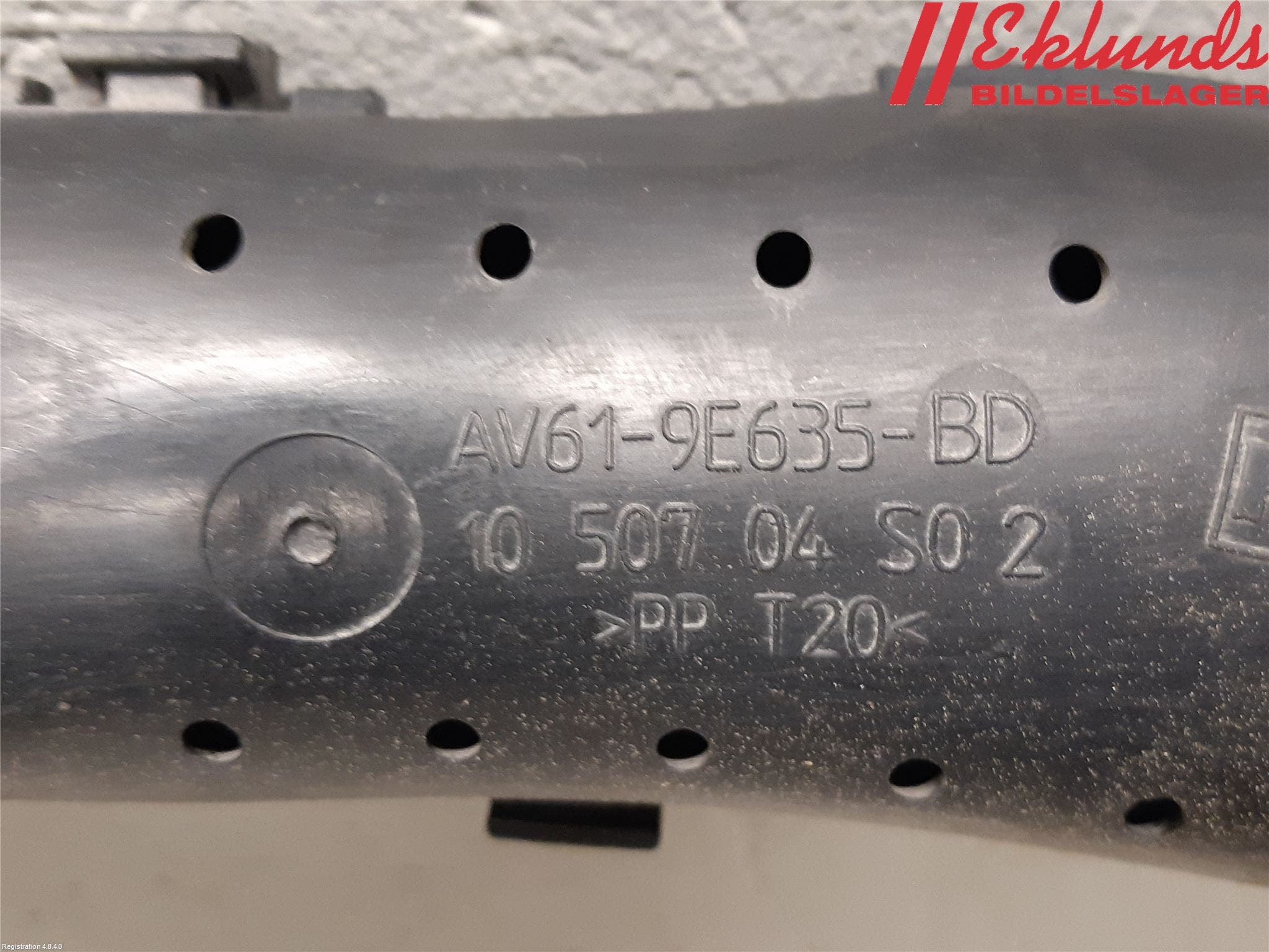 Ford TRANSIT/TOURNEO CONNECT 13-22 Deflektor Plåt-Plast Kylning