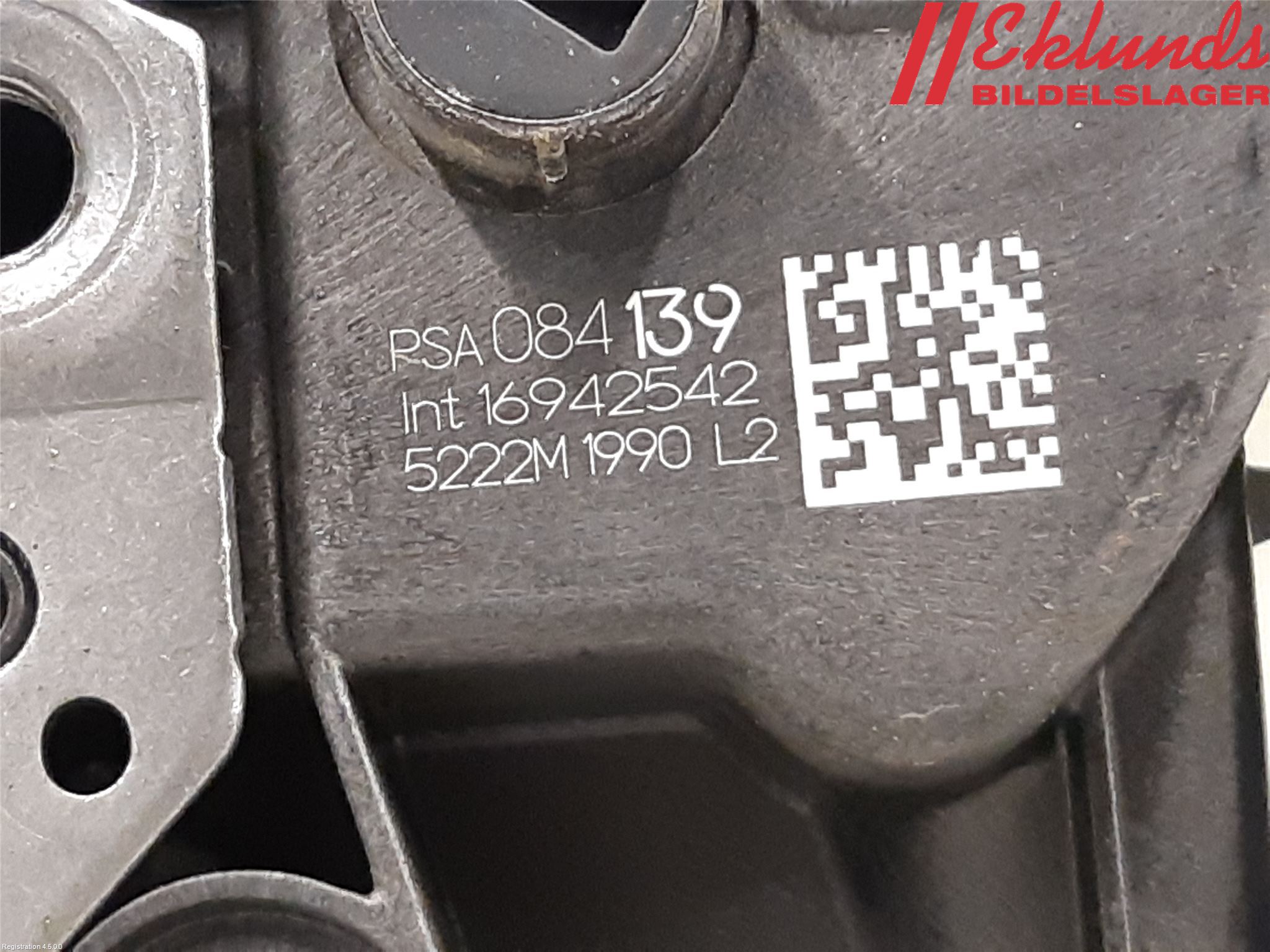 Citroen JUMPY/E-JUMPY 16- Låskista-Dörrlås