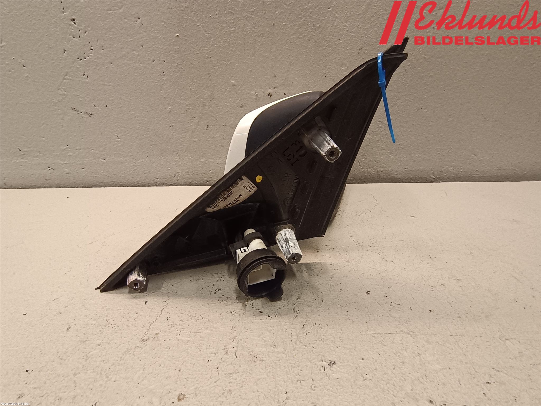 BMW 5 F10/F11/F18 09-17 Spegel Yttre El Hö
