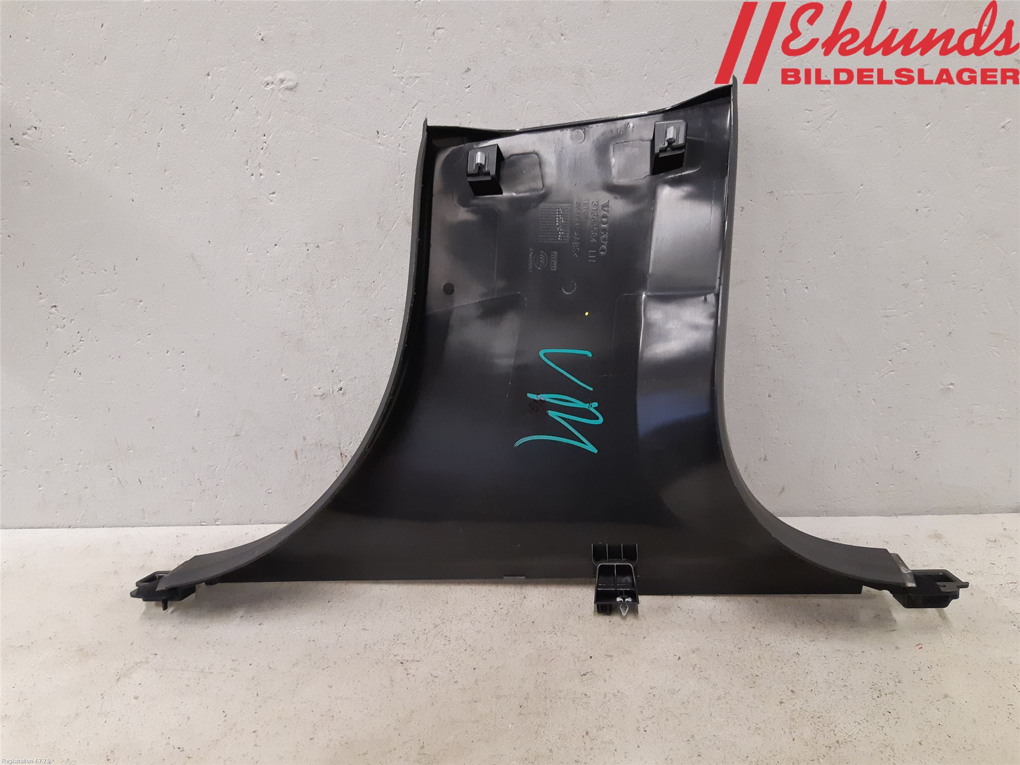 Volvo XC90/RECHARGE 16- Inr Plastd A-B-C Stolpe