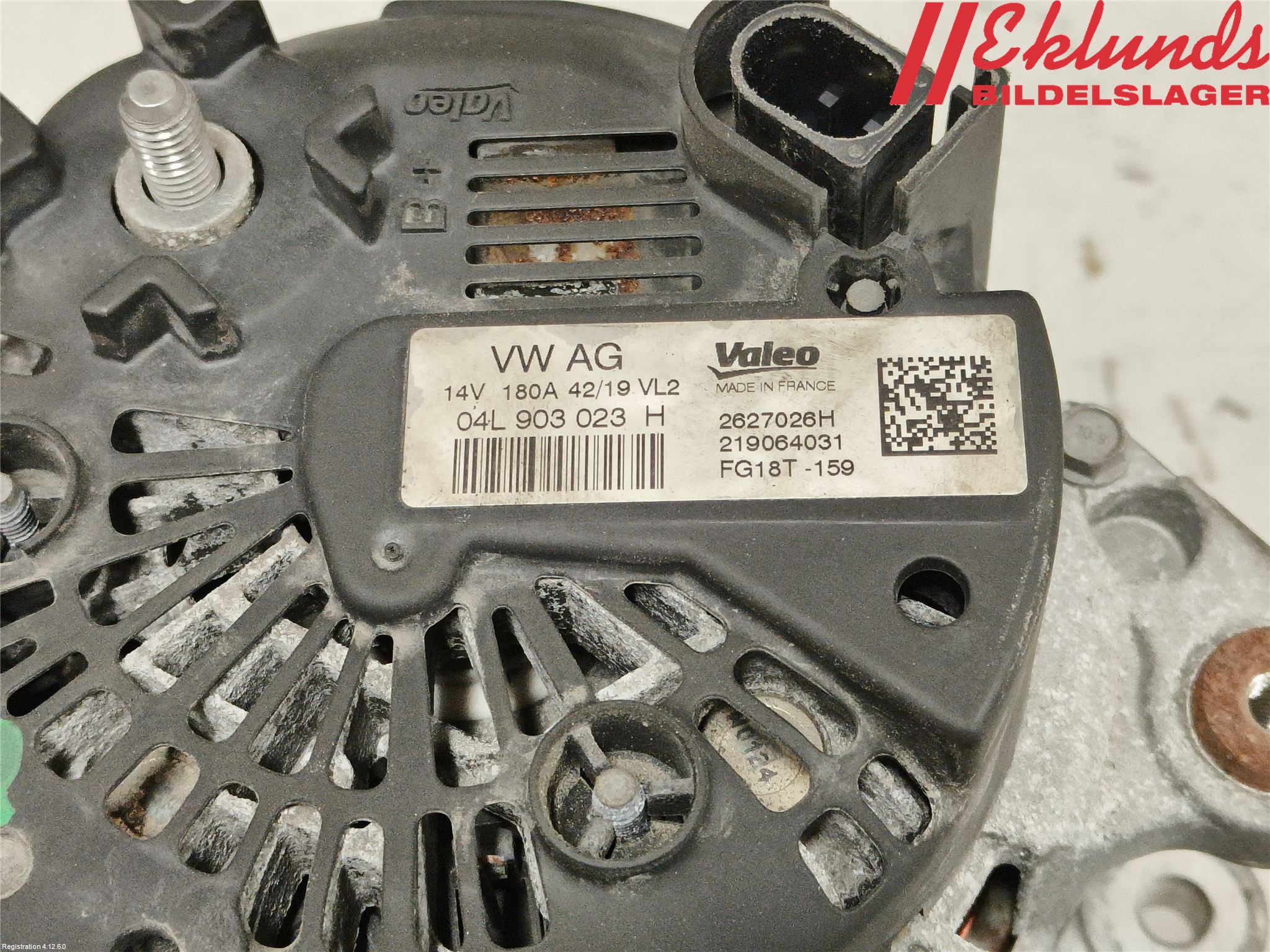 Volkswagen VW TIGUAN ALLSPACE 18- Generator