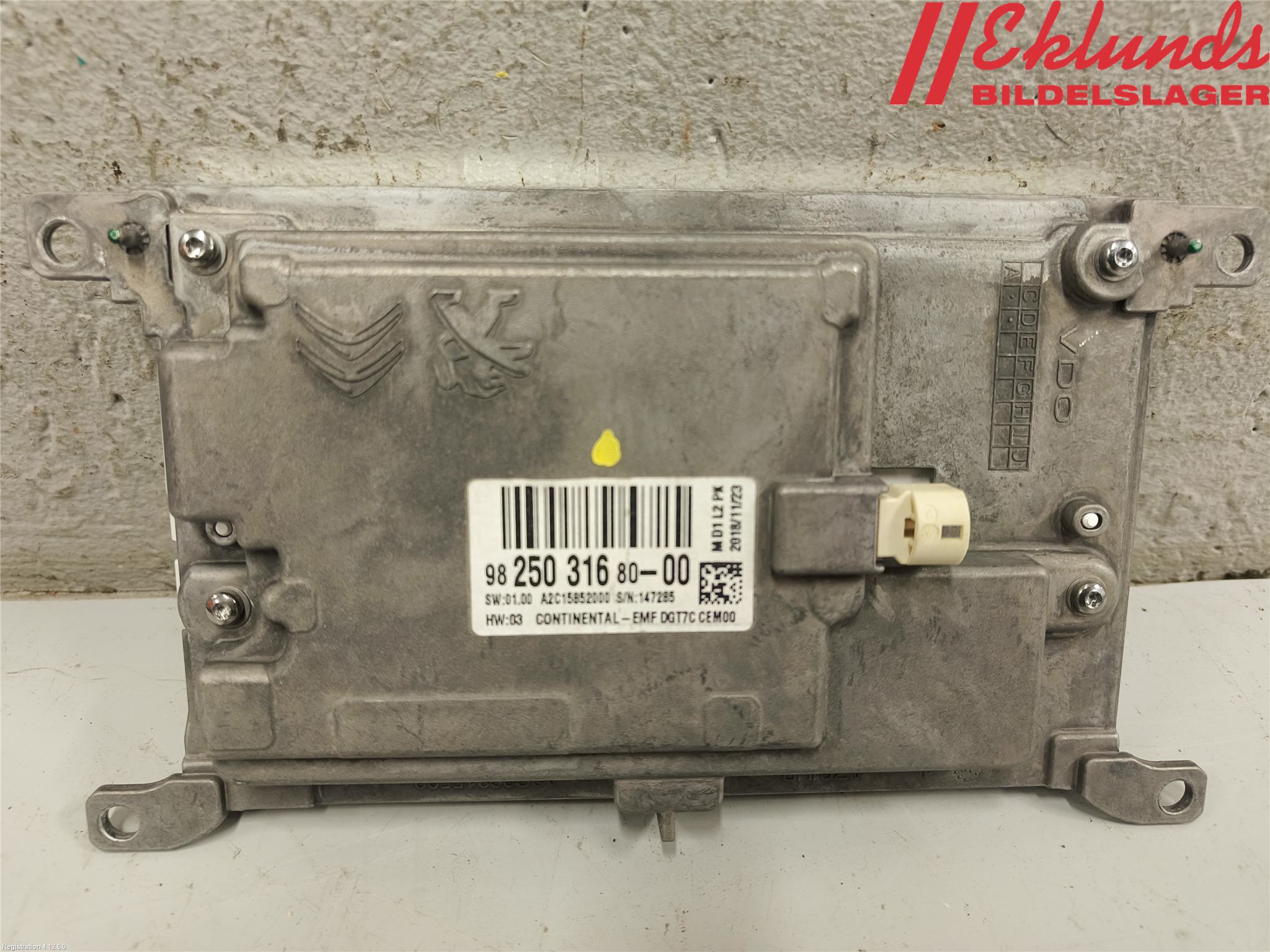 Citroen JUMPY/E-JUMPY 16- Bildskärm