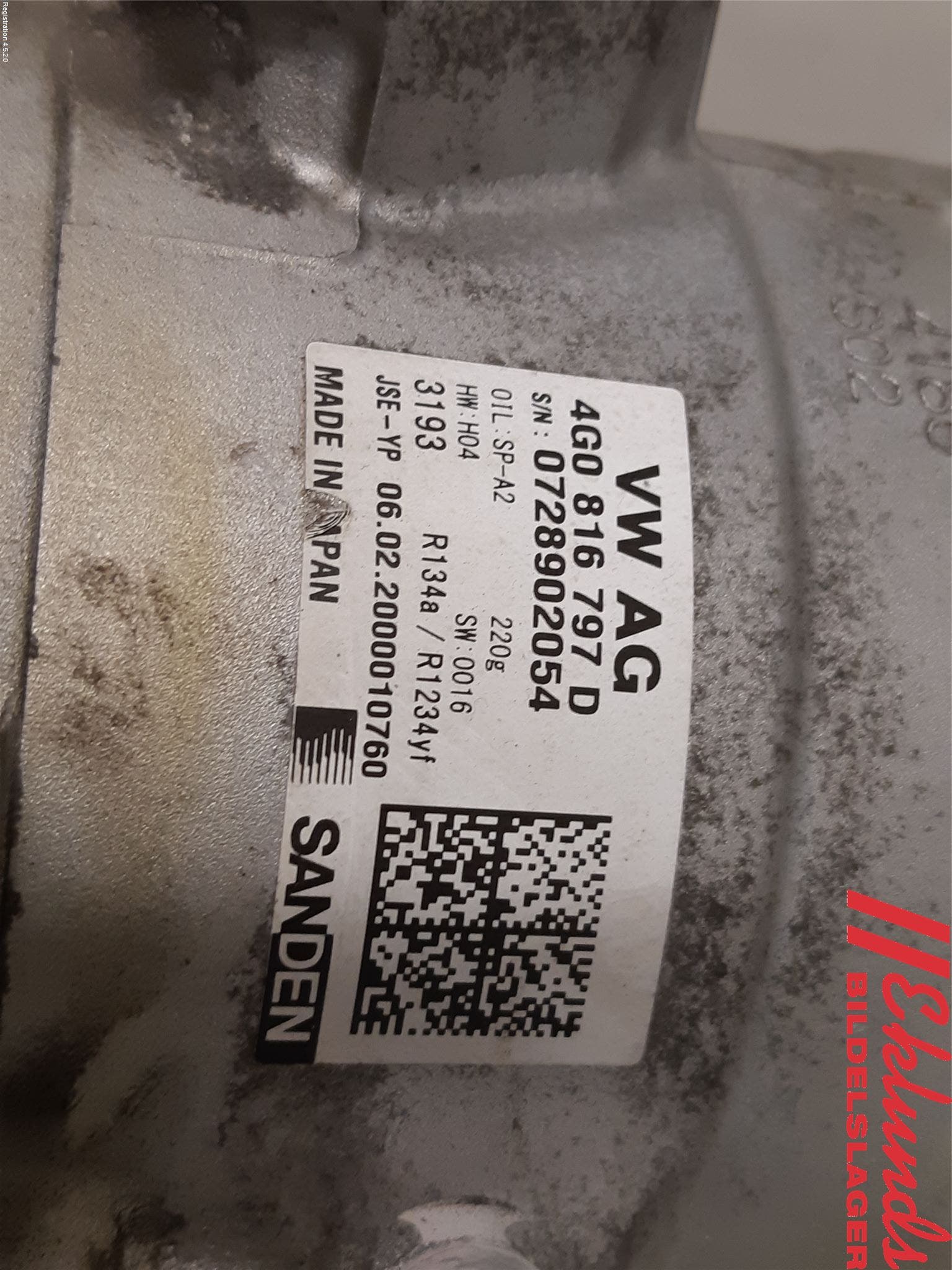 Audi A6 F2/C8 19- Ac Kompressor