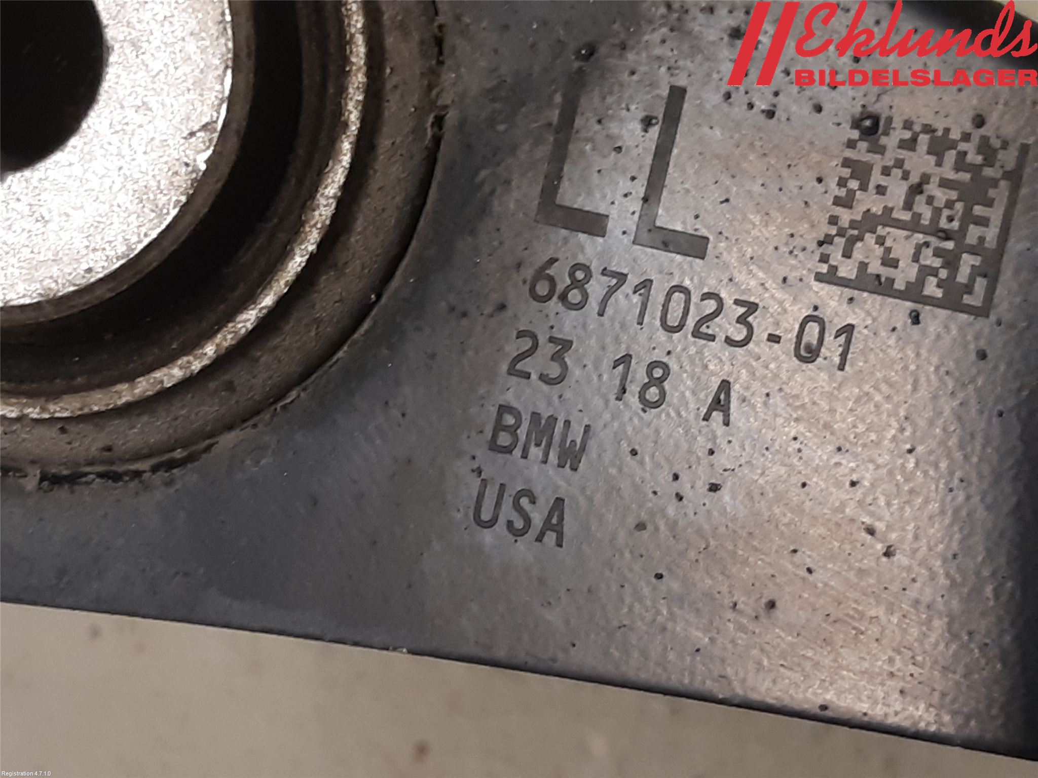 BMW X3 G01 18- Bärarm Bak Vänster