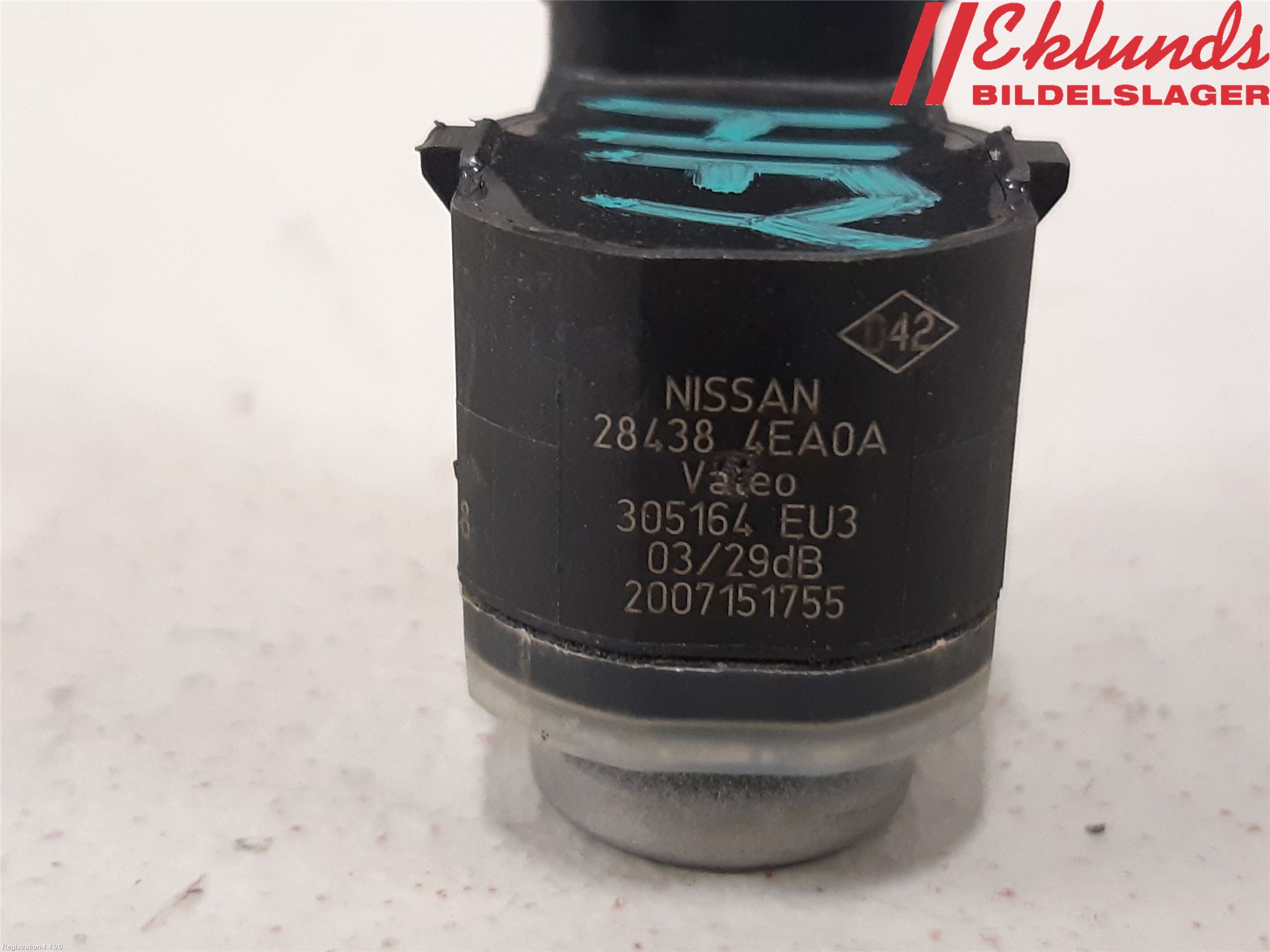 Nissan QASHQAI 14-17 Parkeringshjälp Frontsensor