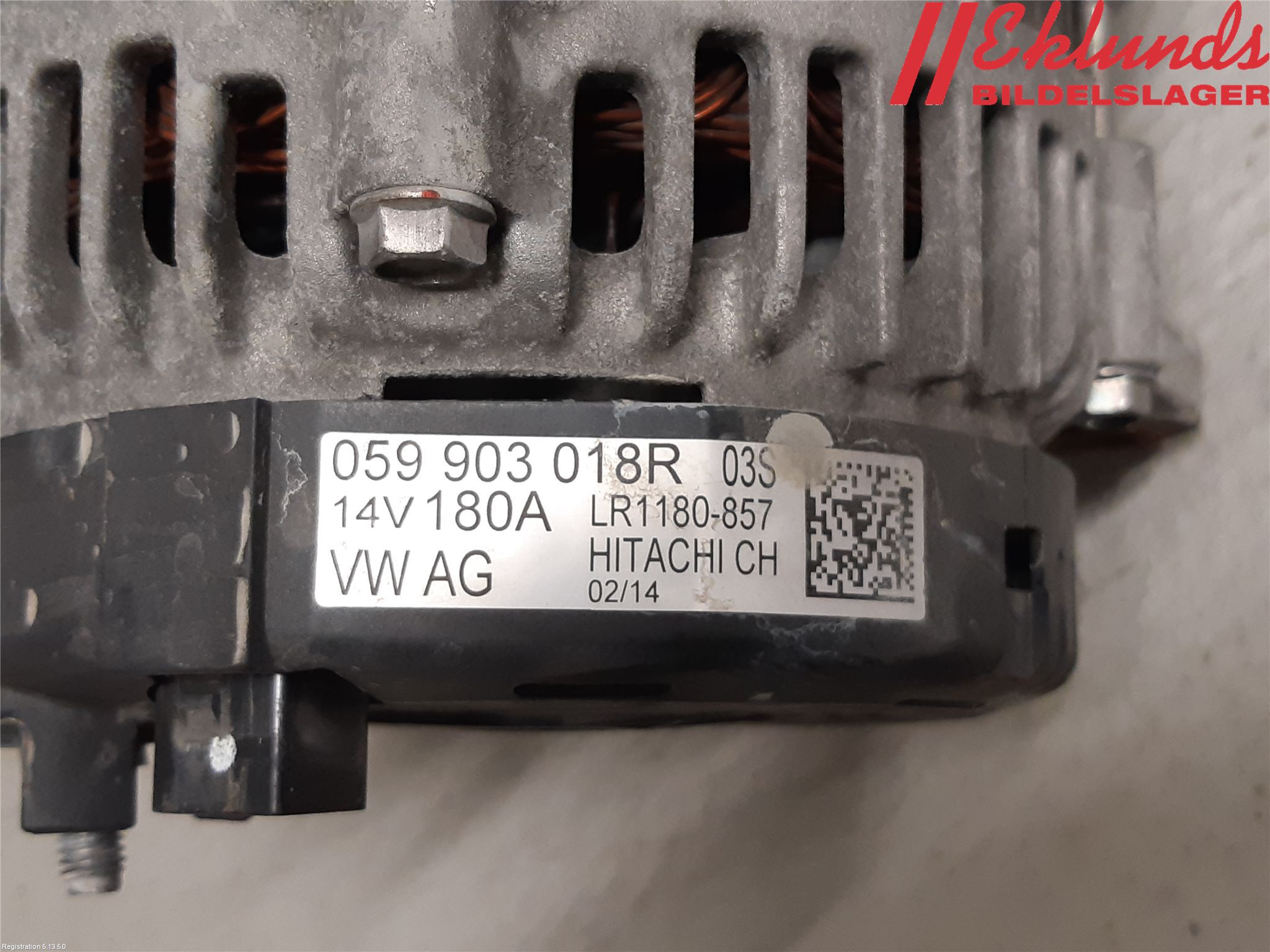 Audi A6/S6 4G 11-18 Generator