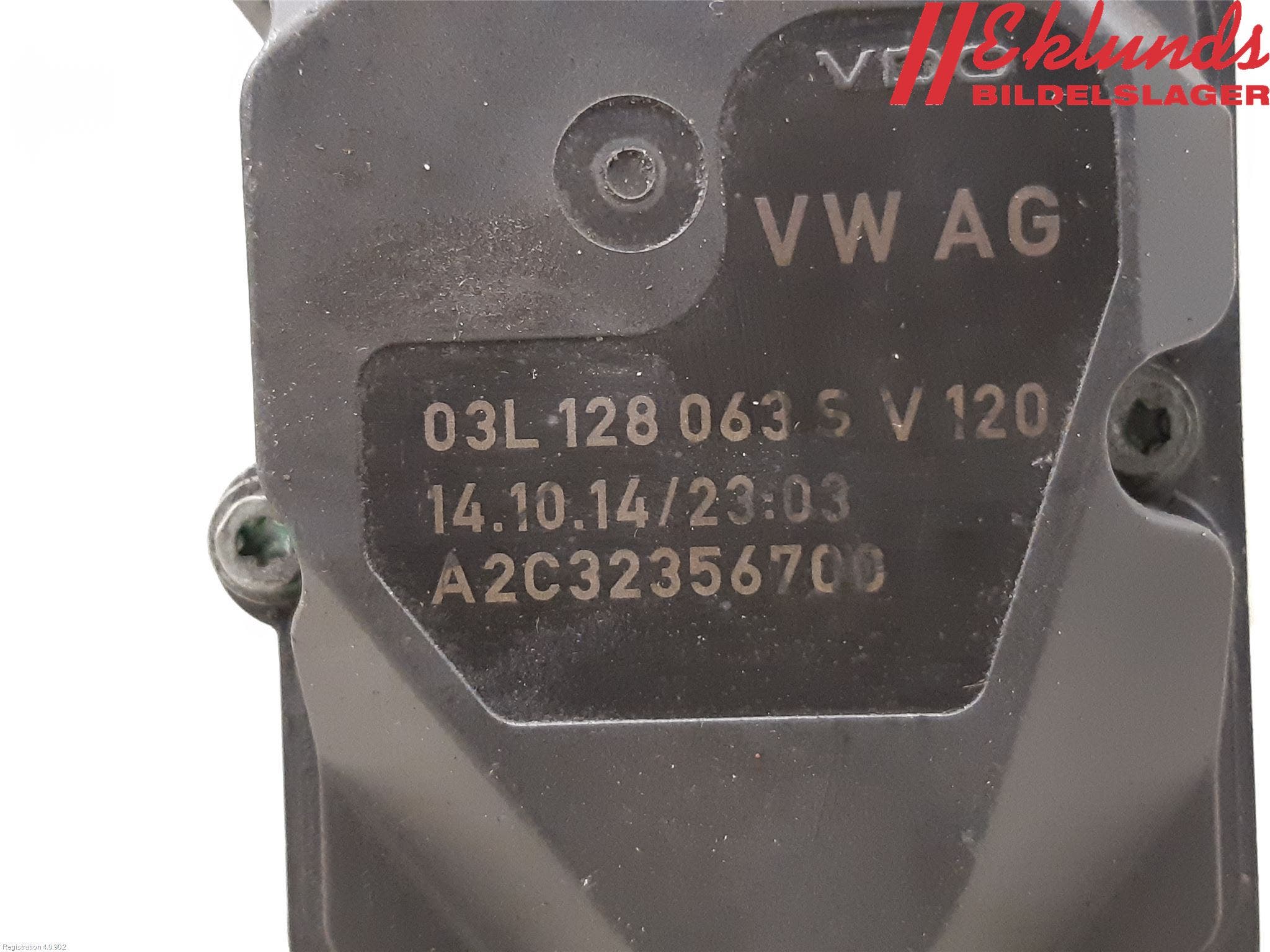 Volkswagen VW CRAFTER 06-16 Injspjällhus