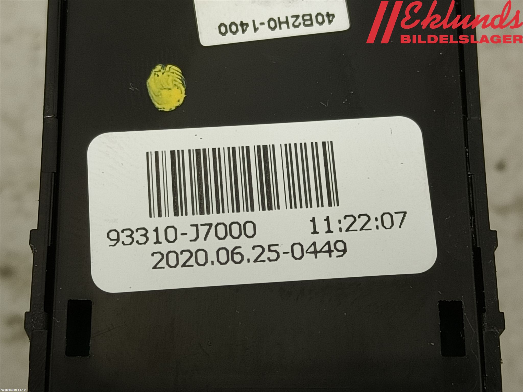 Kia XCEED 19- Strömställare Parkeringsbroms