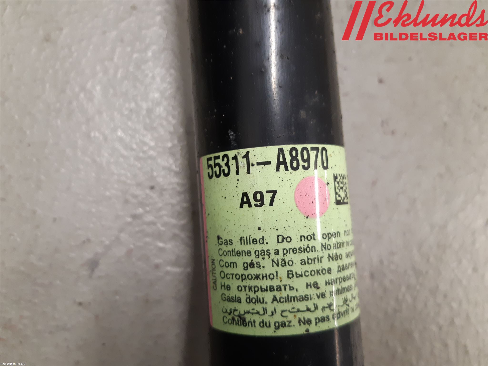 Kia OPTIMA 16-20 Stötdämpare Bak