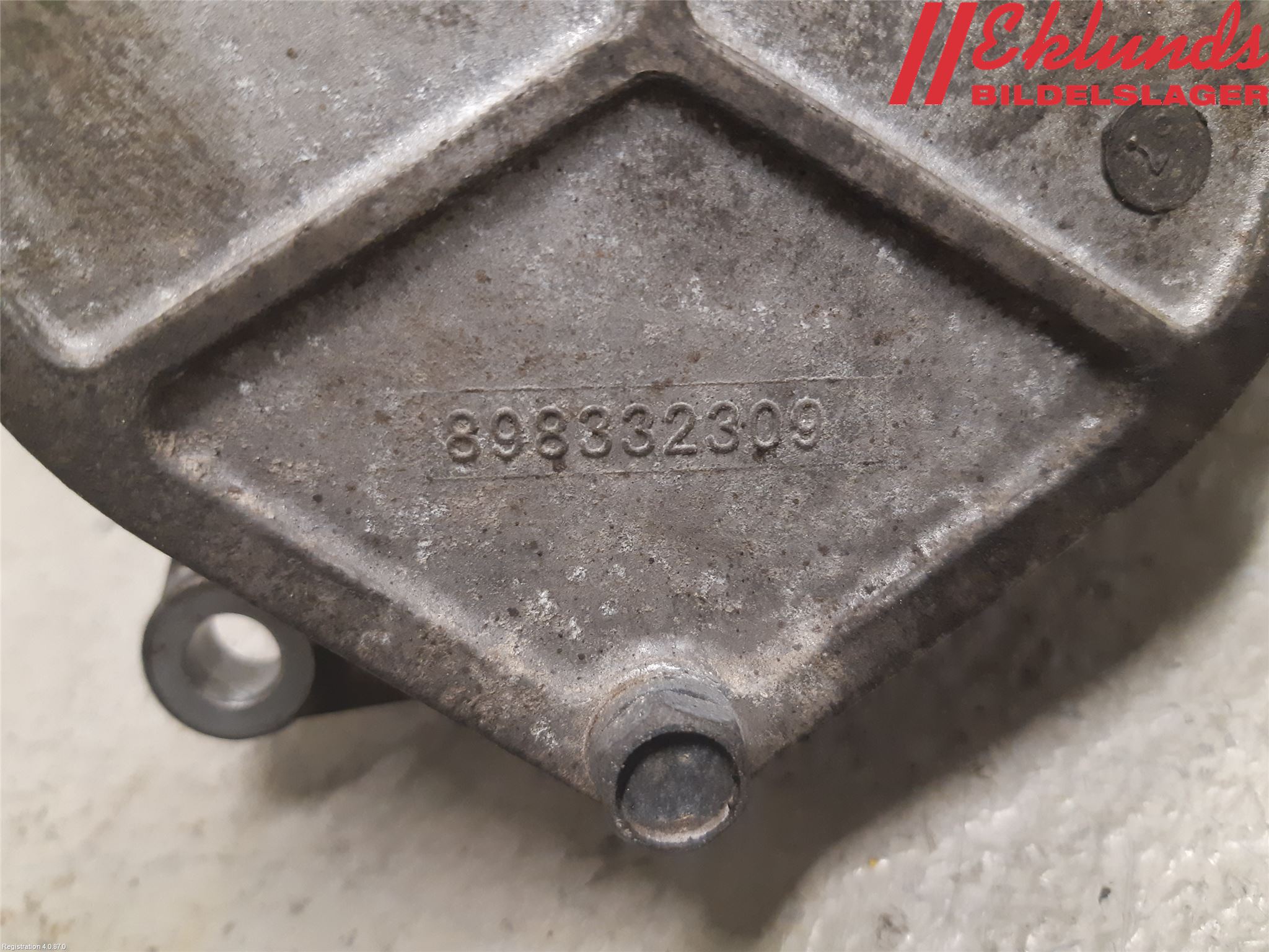 Isuzu D-MAX Vakuumpump
