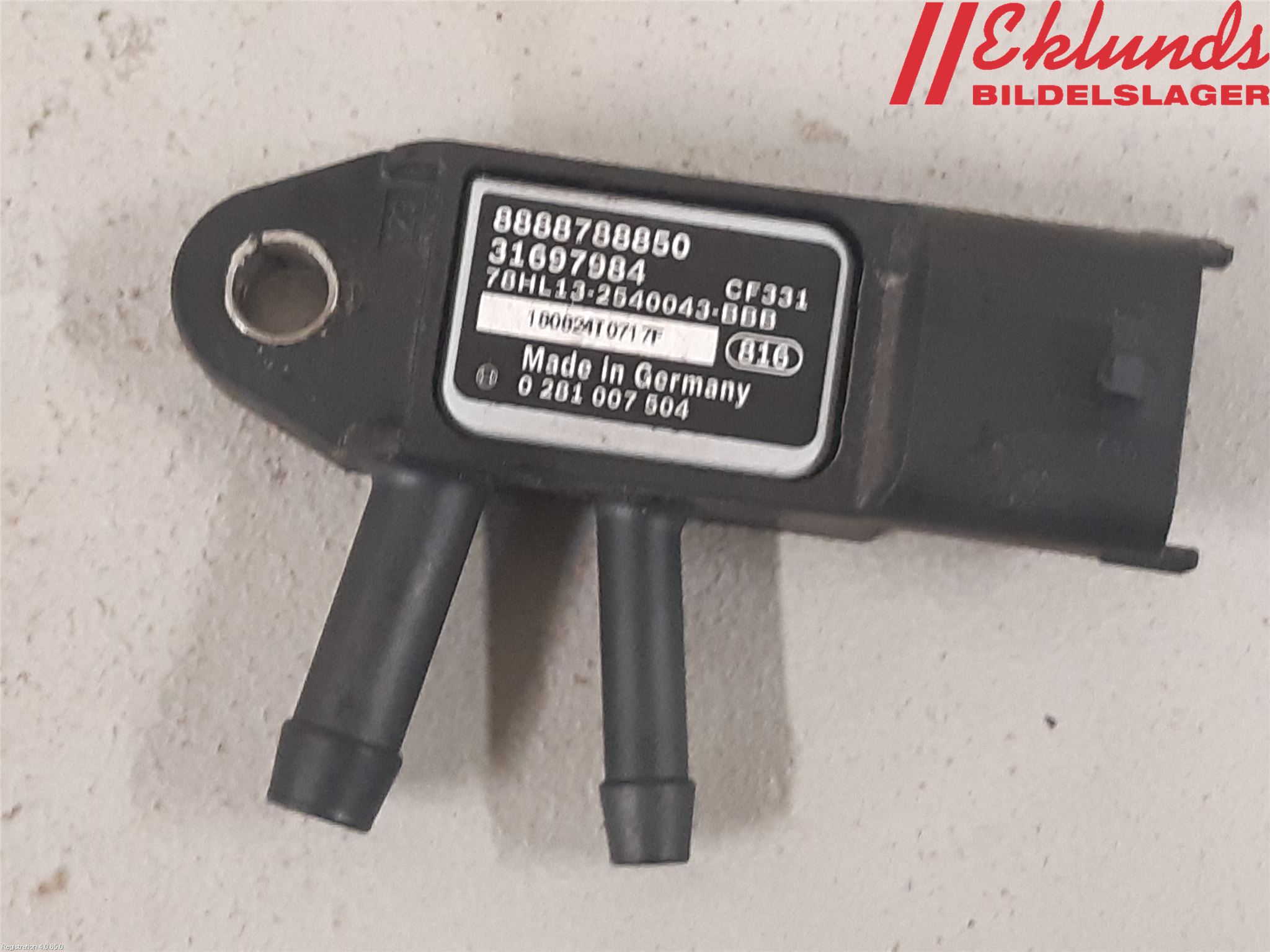 Volvo V90 17->> Givare Temp-Tryck Avgas