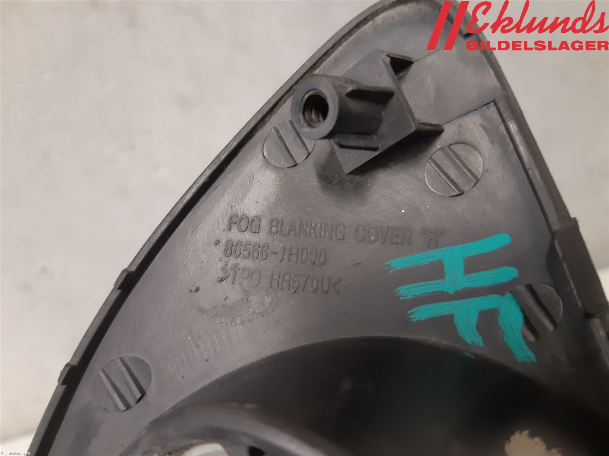 Kia CEED 06-12 Dimljussarg Fram