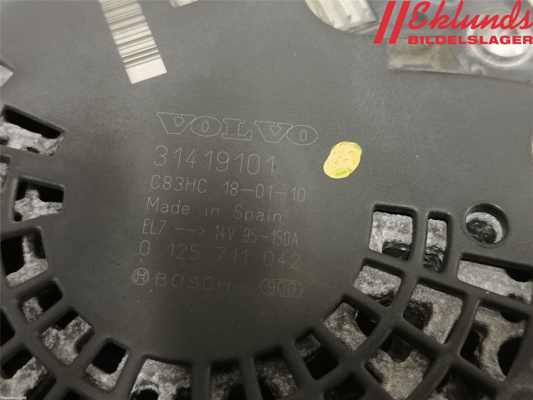 Volvo V40 12-19 Generator