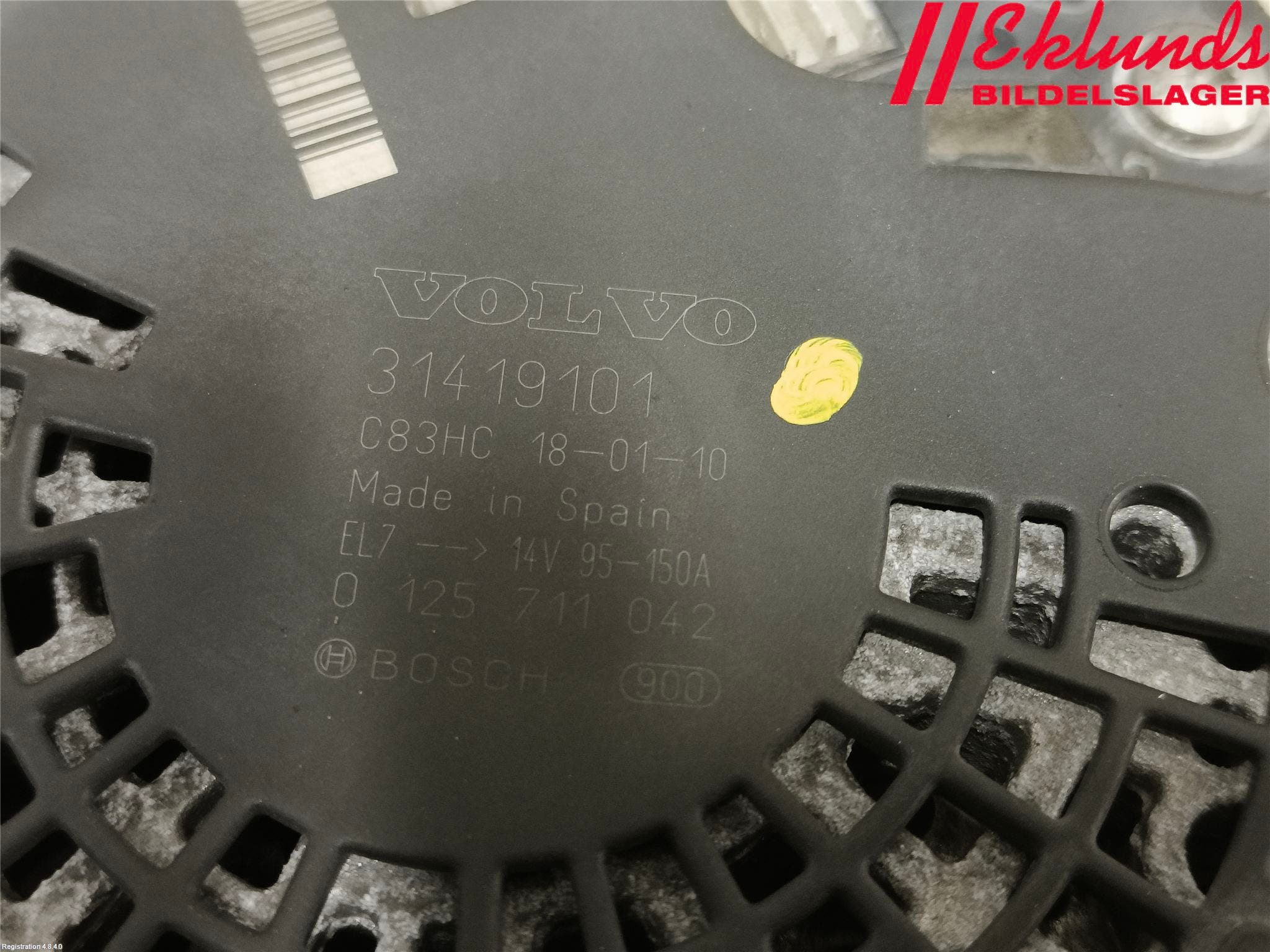 Volvo V40 12-19 Generator