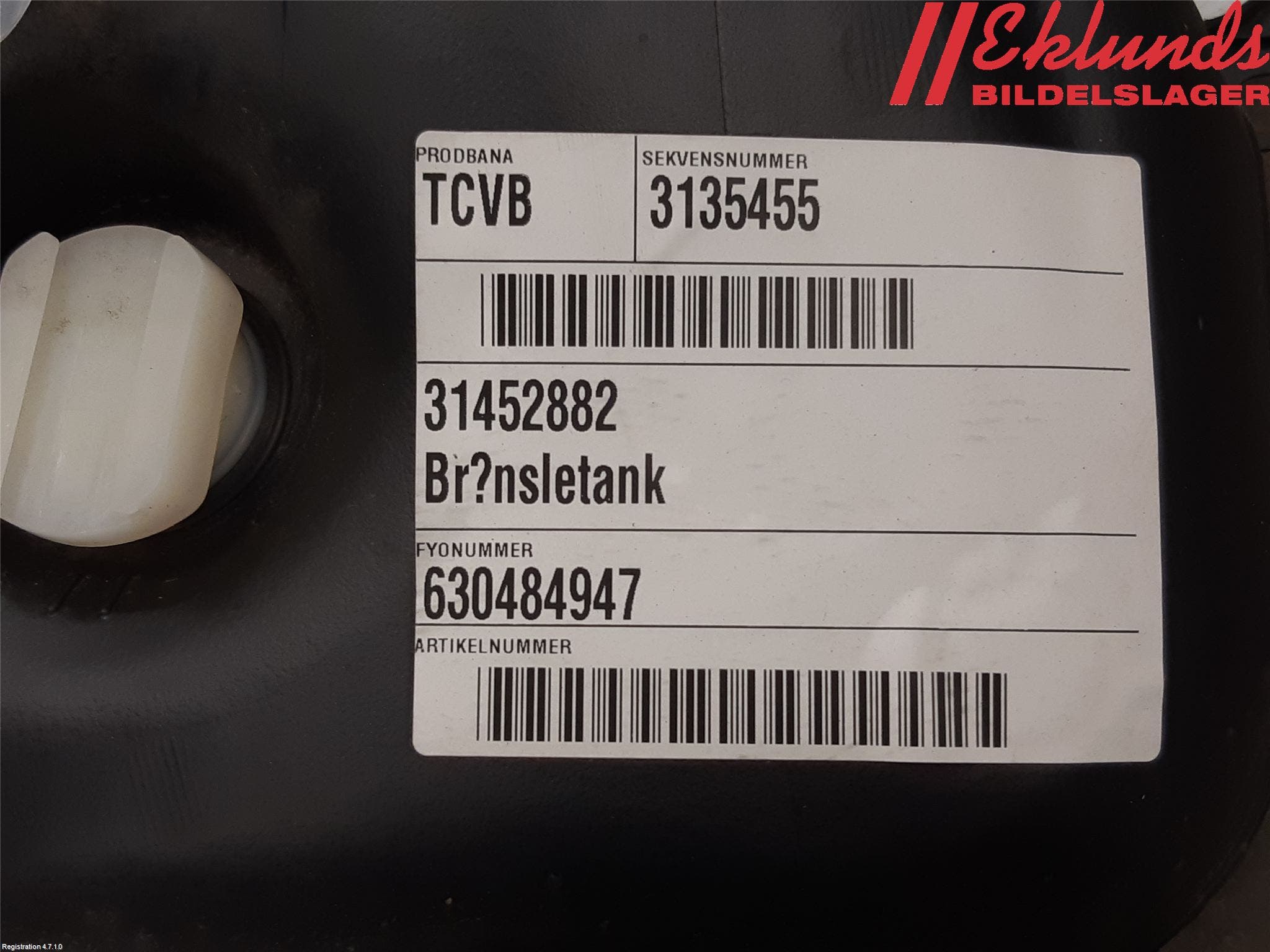 Volvo XC90/RECHARGE 16- Bränsletank