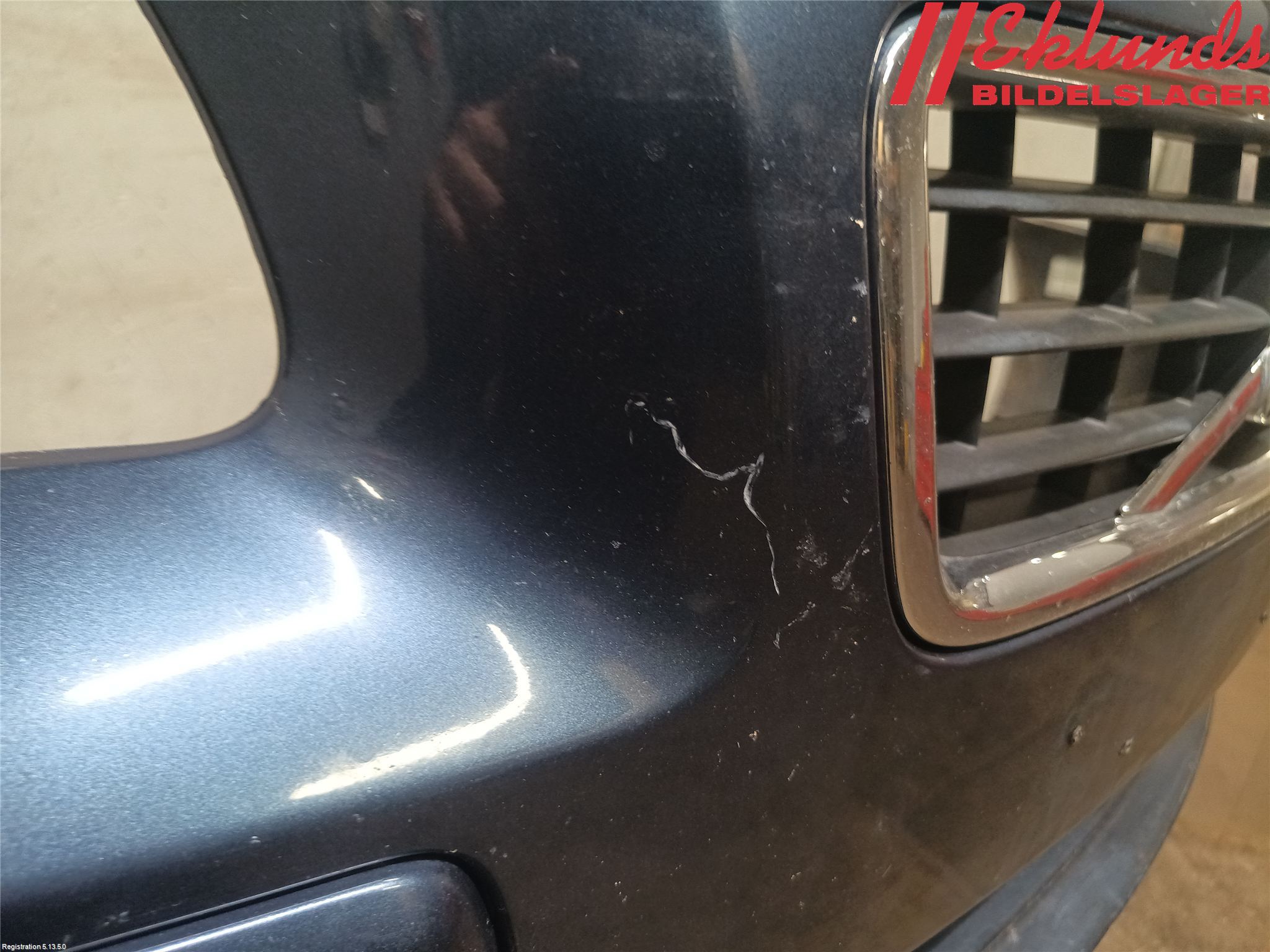 Volvo S60 05-10 Stötfångarbeklädnad Fram
