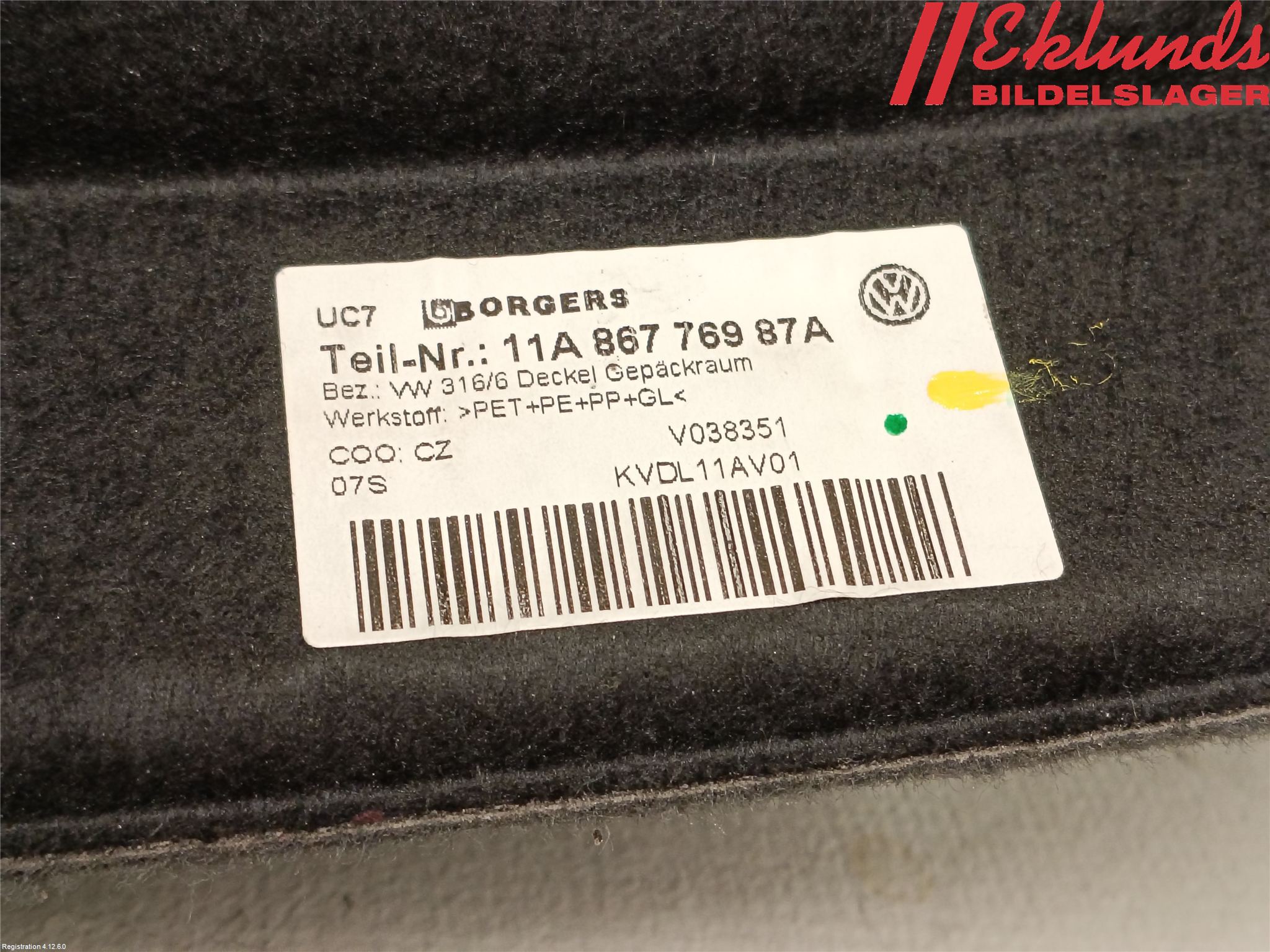 Volkswagen VW ID.4 21- Hatthylla