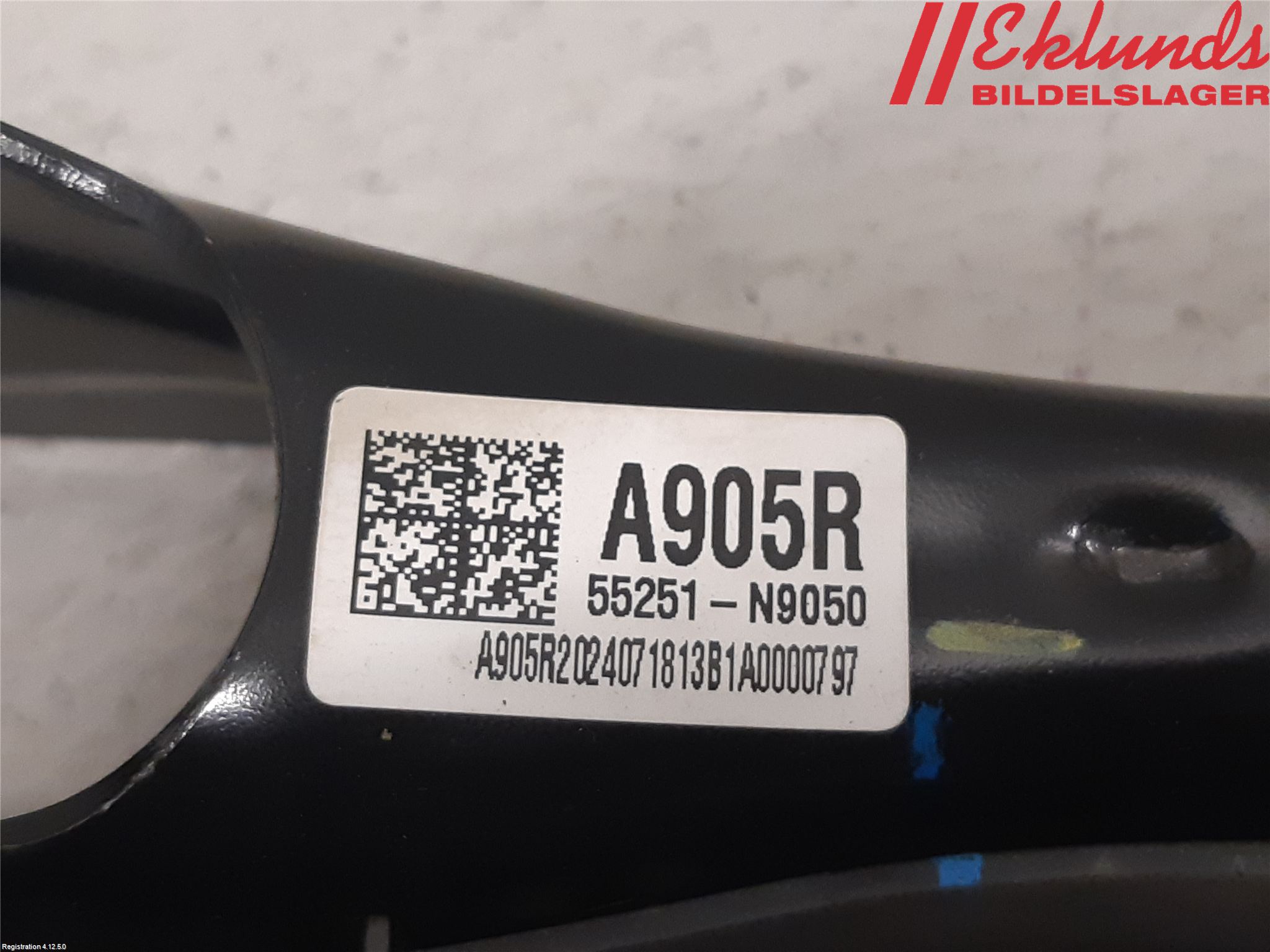 Hyundai TUCSON 05- Bärarm Bak Höger