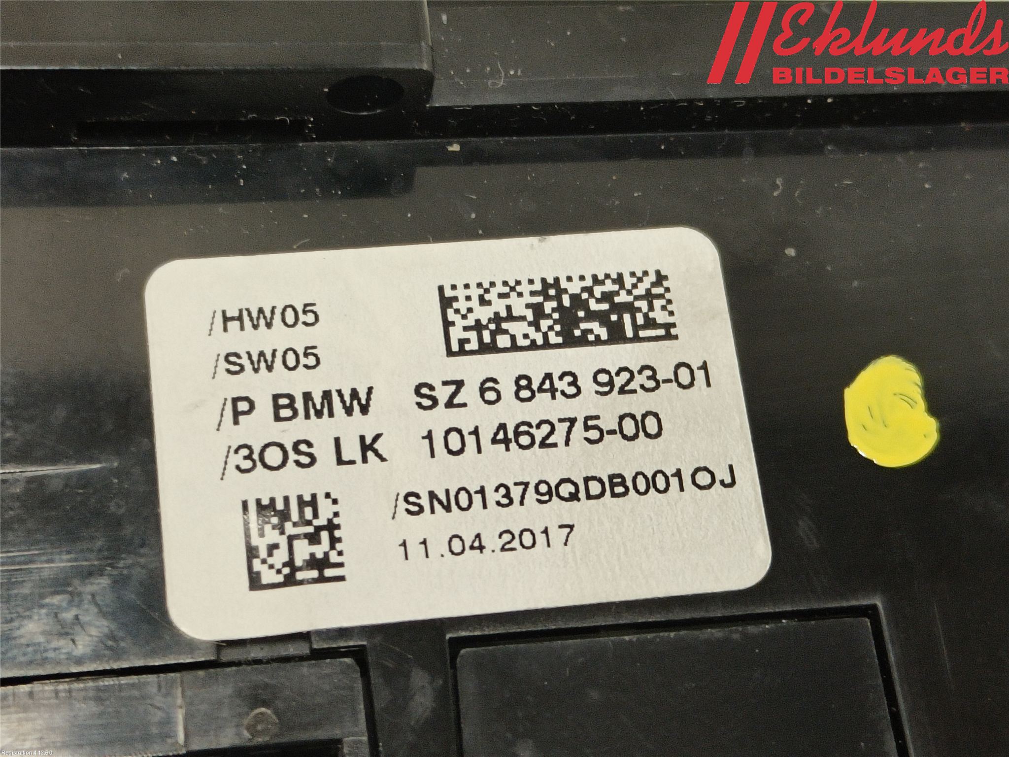 BMW 5 G30/G31/F90 17-23 Strömställare Växellåda