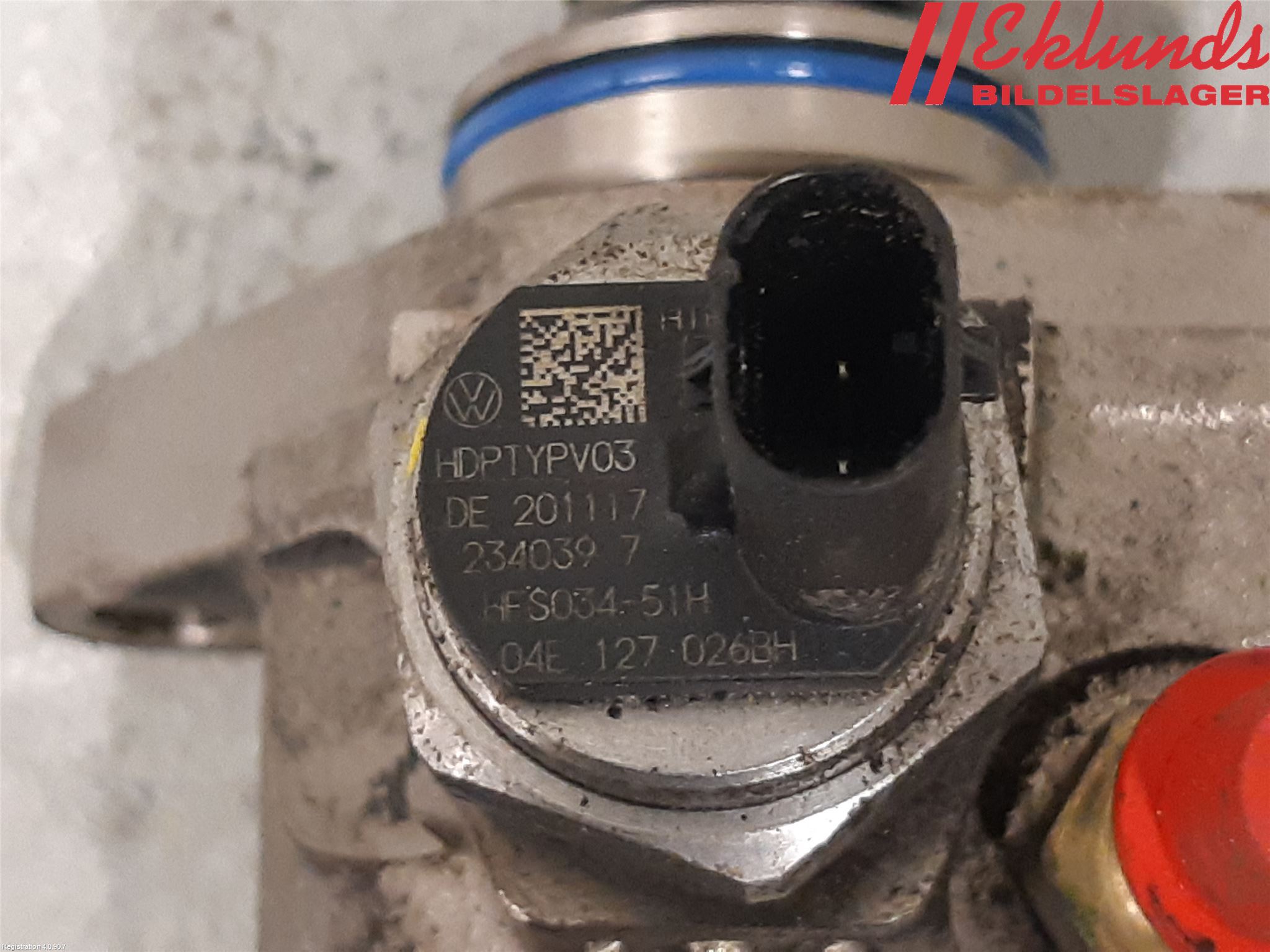 Volkswagen VW GOLF / E-GOLF VII 13-20 Bränslepump Mek