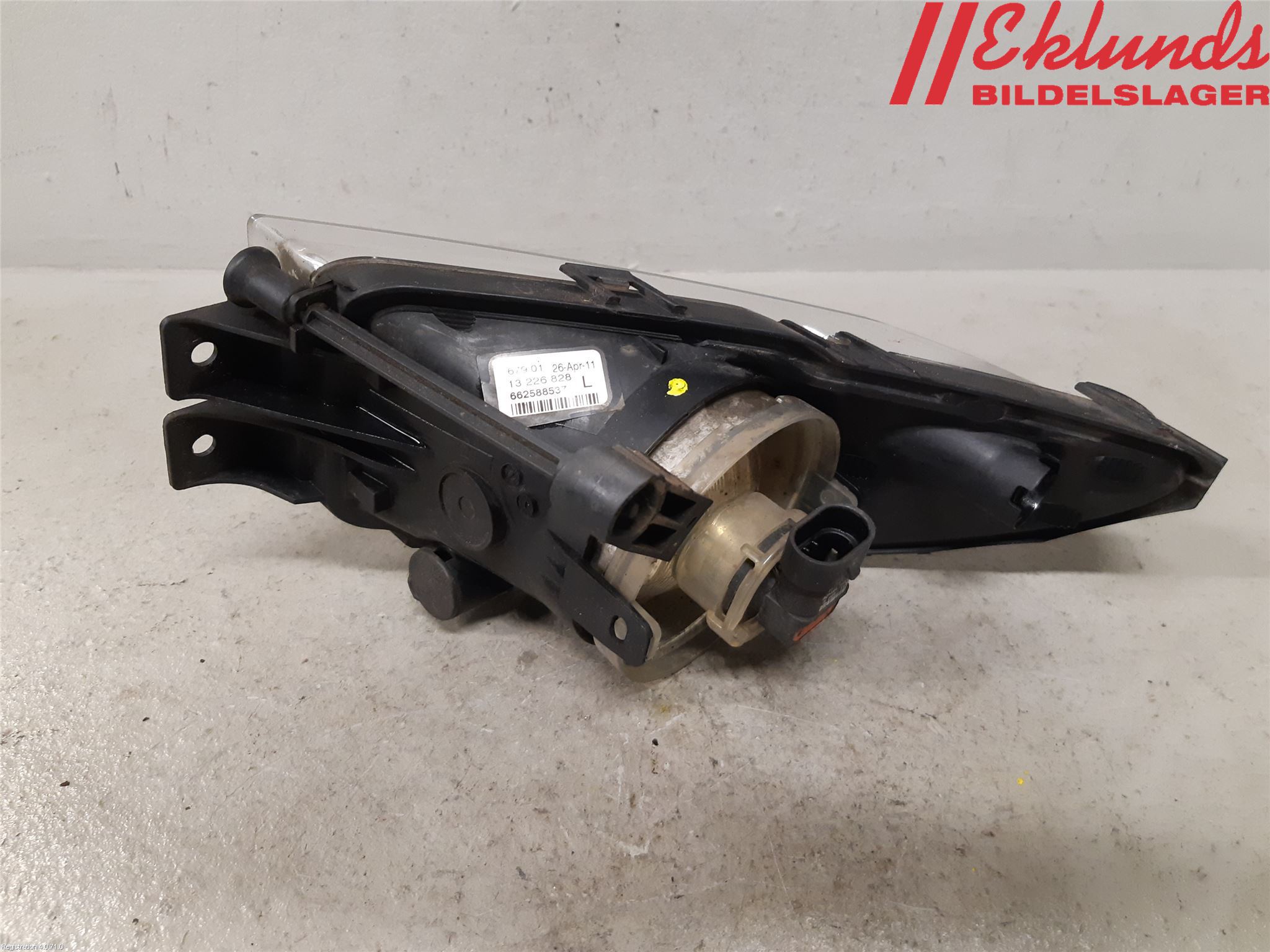 Opel INSIGNIA 09-16 Dimljus-Varselljus Fram