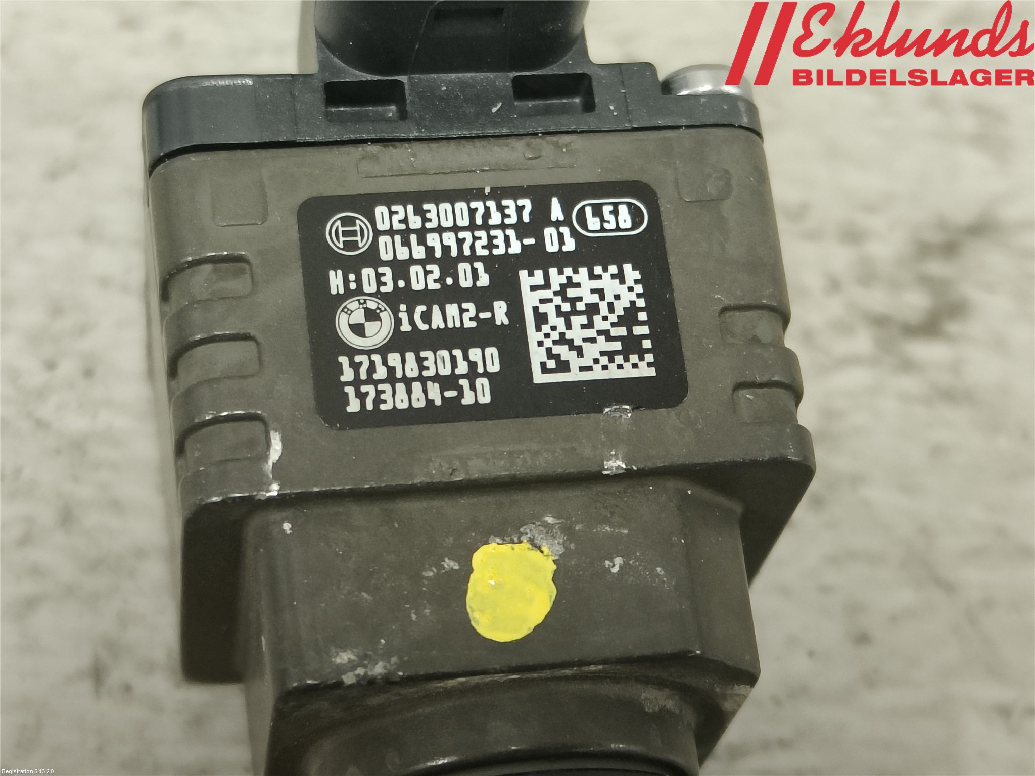 BMW 5 G30/G31/F90 17-23 Parkeringshjälp Kamera