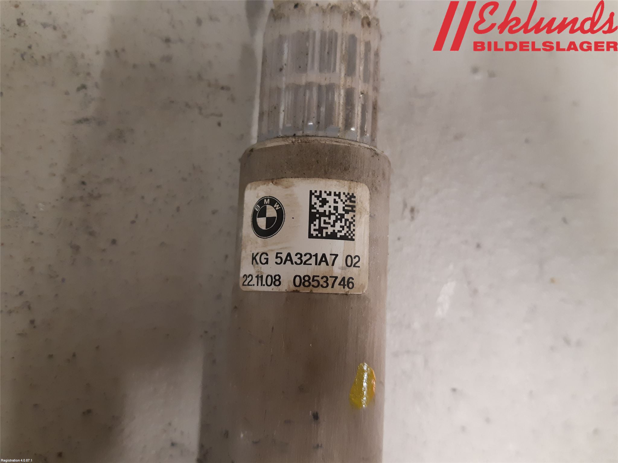 BMW iX I20 22- Rattaxelknut