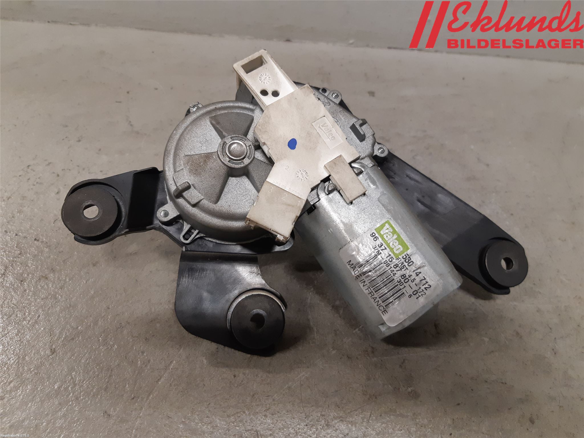 Mopedbil Ligier LIGIER JS 50 Torkarmotor Baklucka