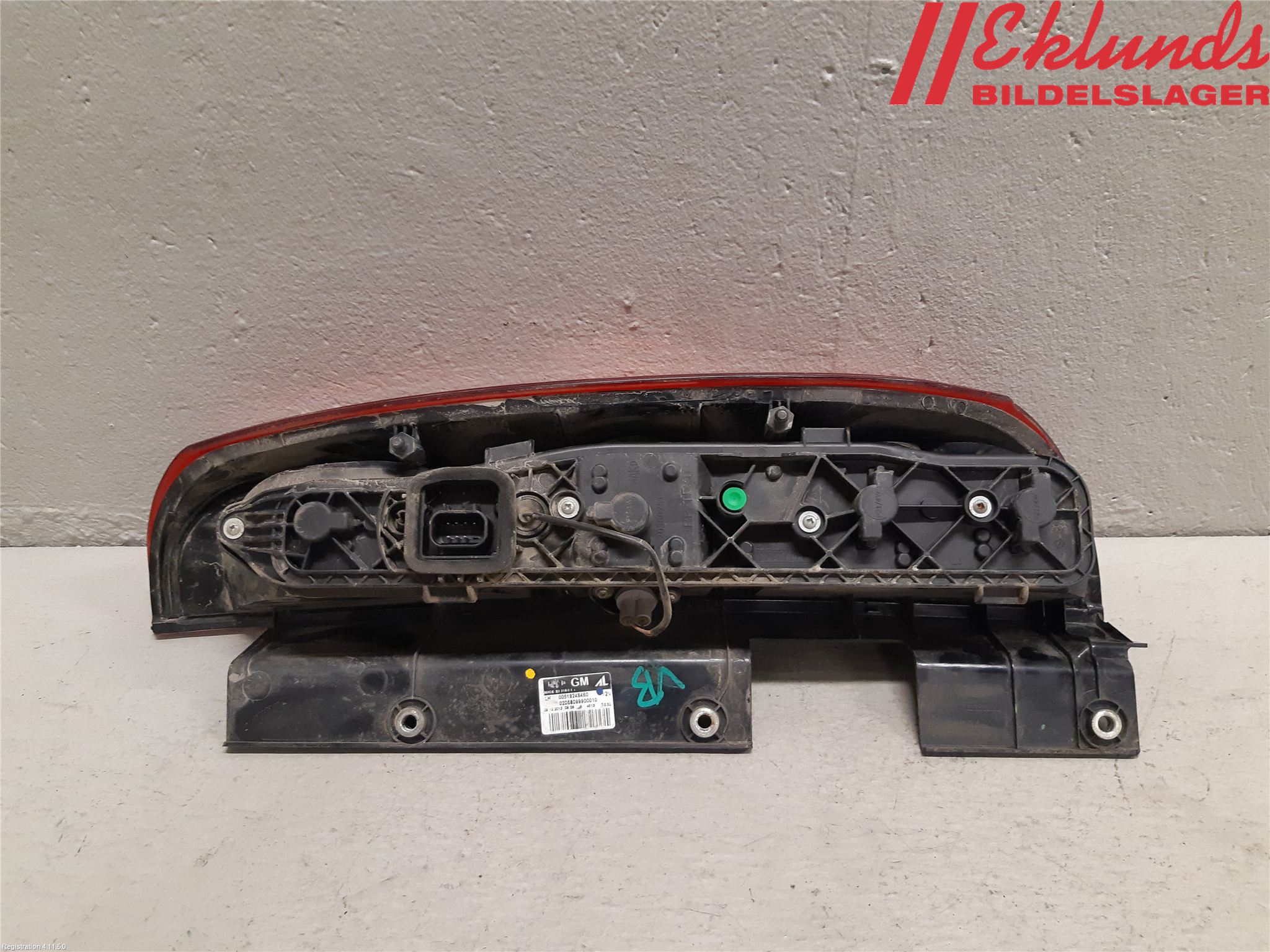 Opel COMBO D 12-18 Bakljus Vänster