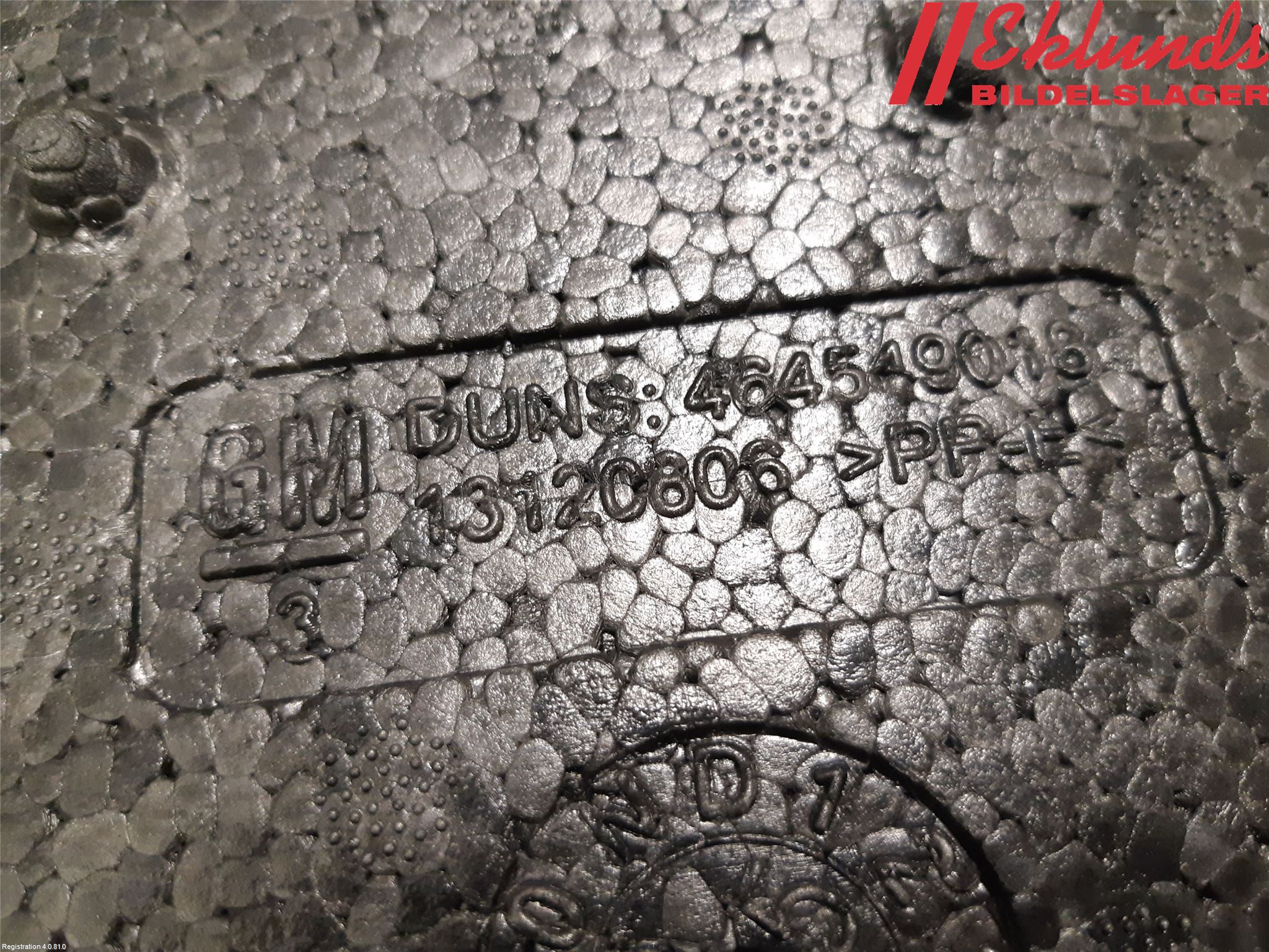 Opel CORSA C    00-06 Stötfångare Deformelement Bak