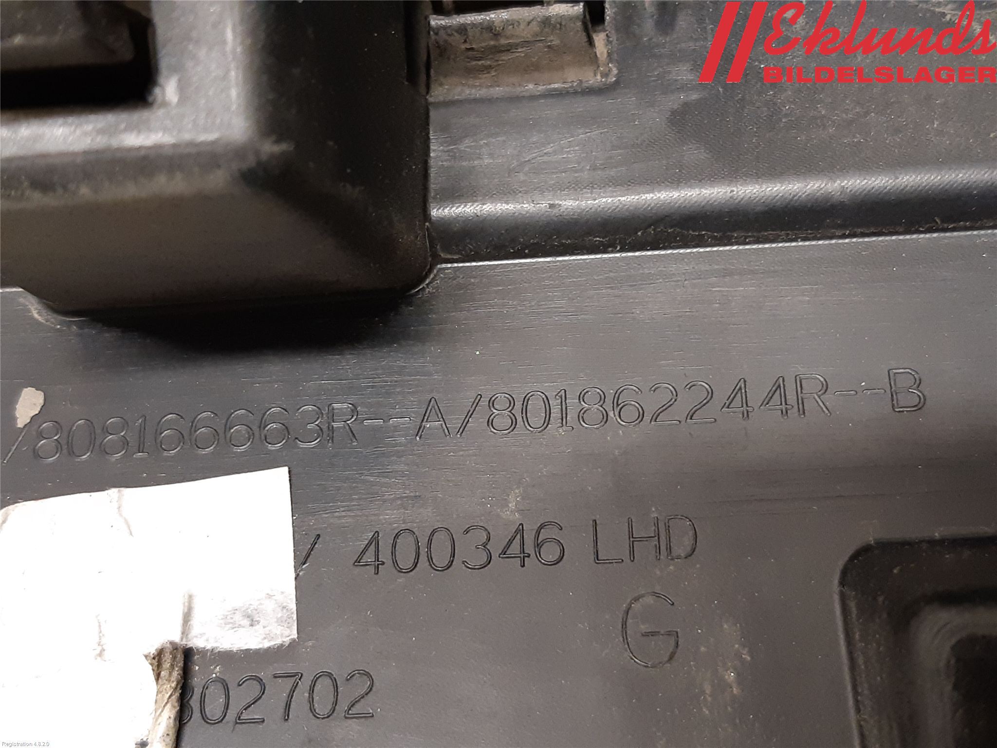 Renault CLIO IV 16-19 Dörr Dekorlist Fram Vä