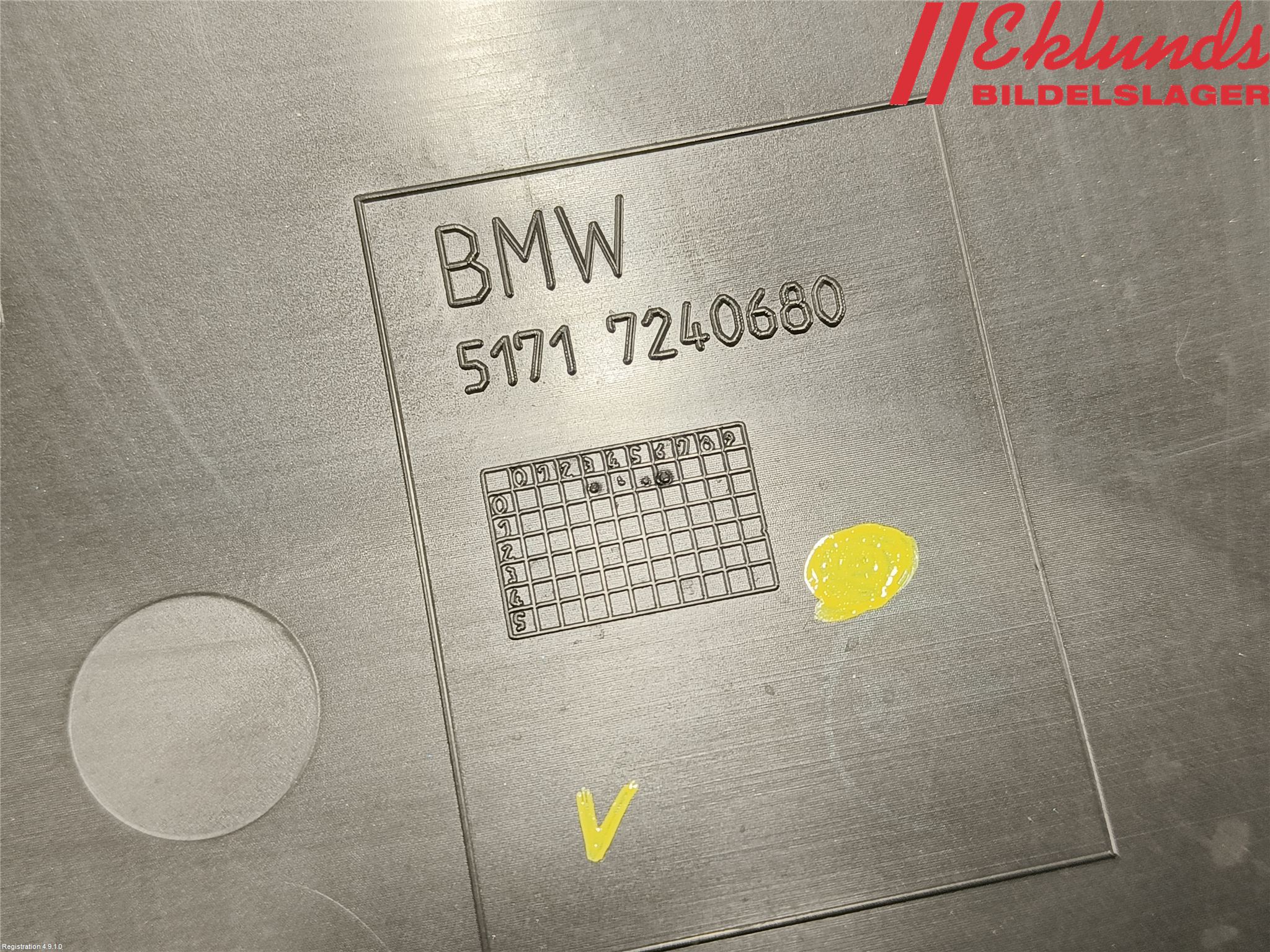 BMW 1 F20/F21 11-19 Täckplast Front