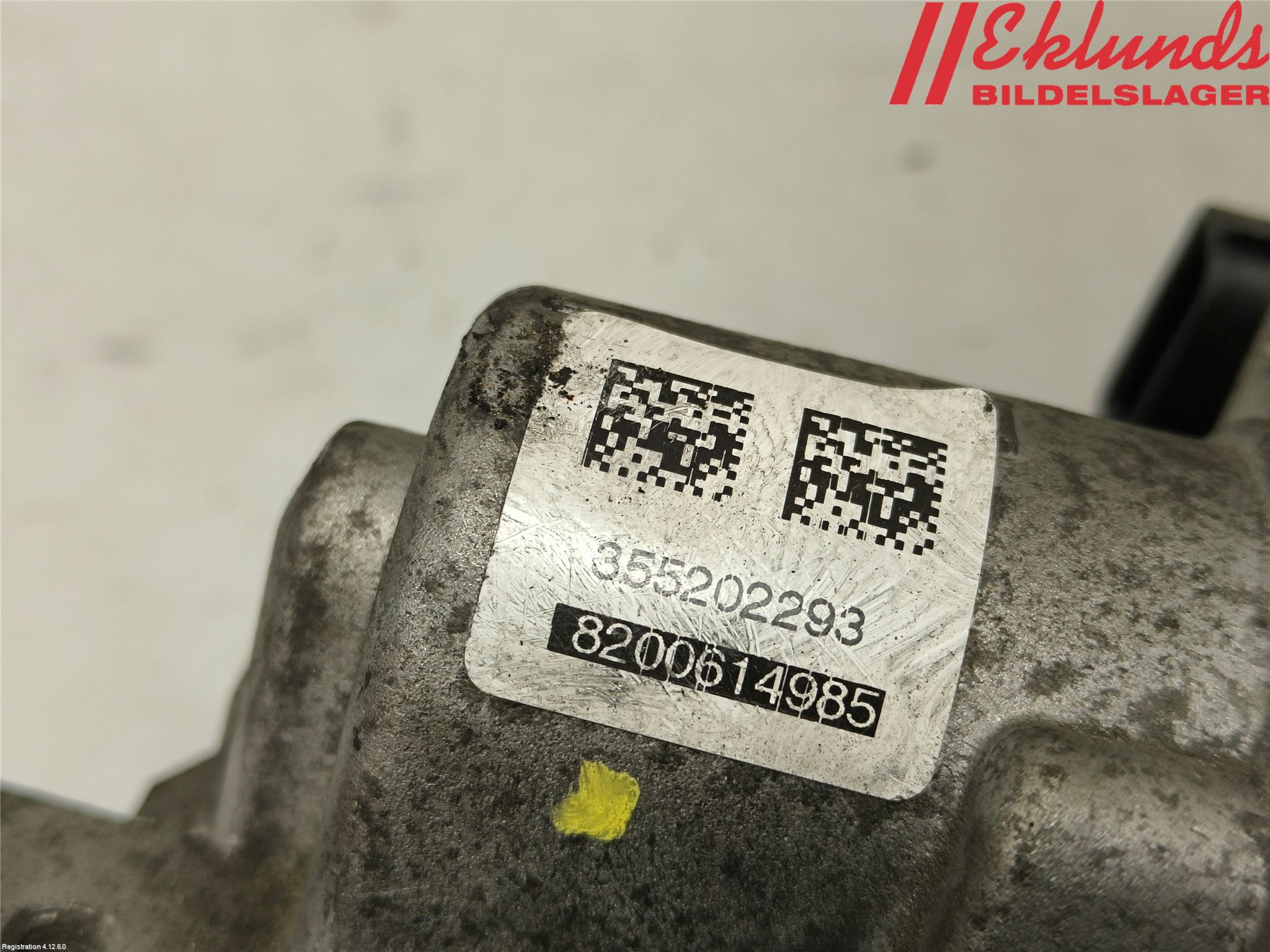 Renault KANGOO II 08-14 Injspjällhus