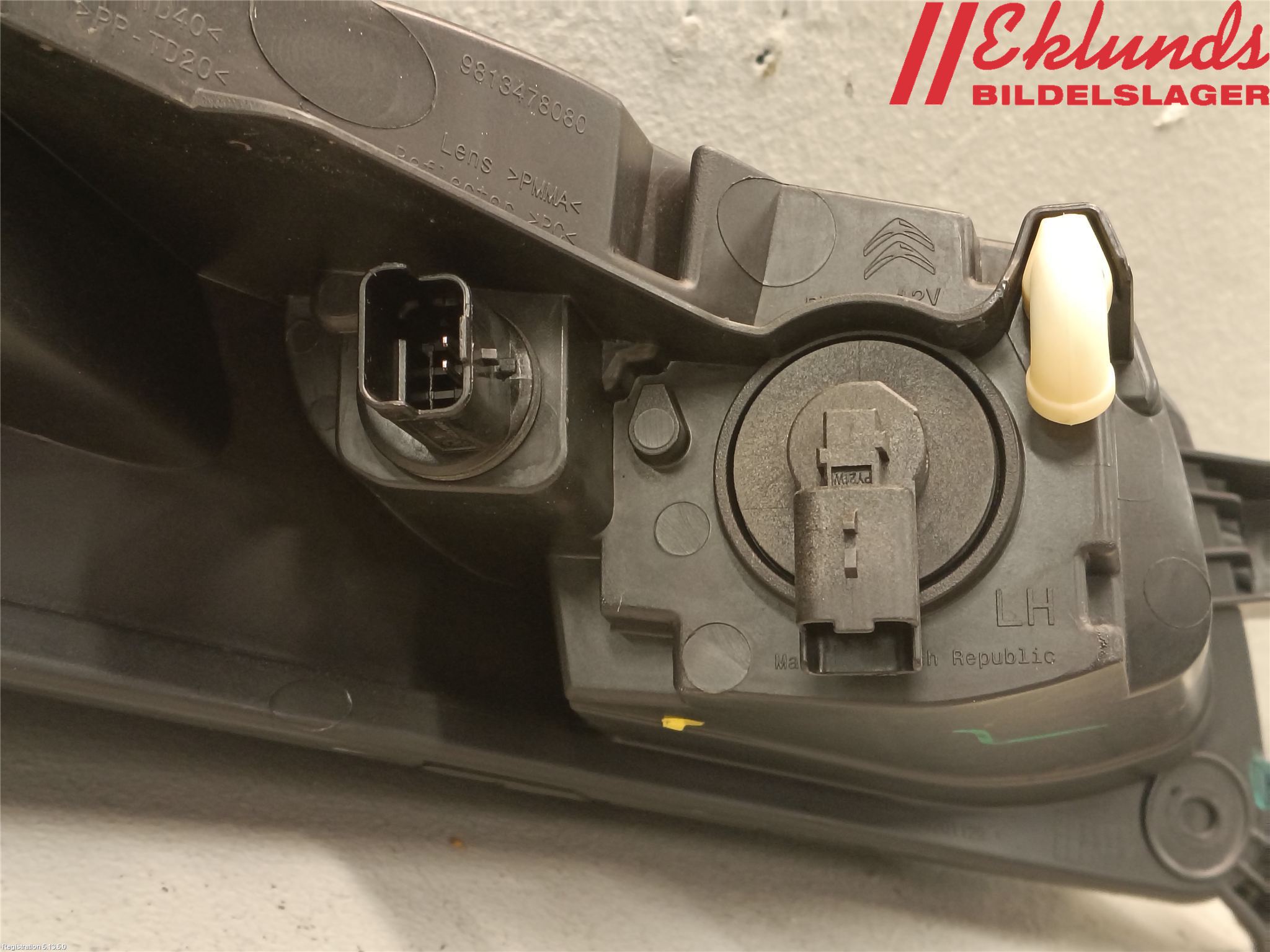 Citroen C3 AIRCROSS 18-23 Dimljus-Varselljus Fram