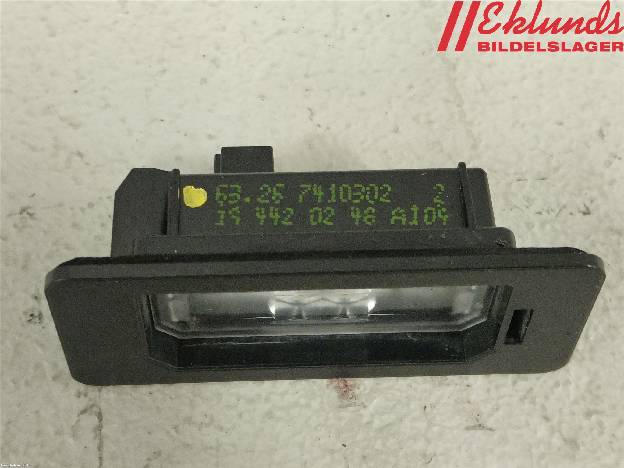 BMW 5 G30/G31/F90 17-23 Skylt Belysning