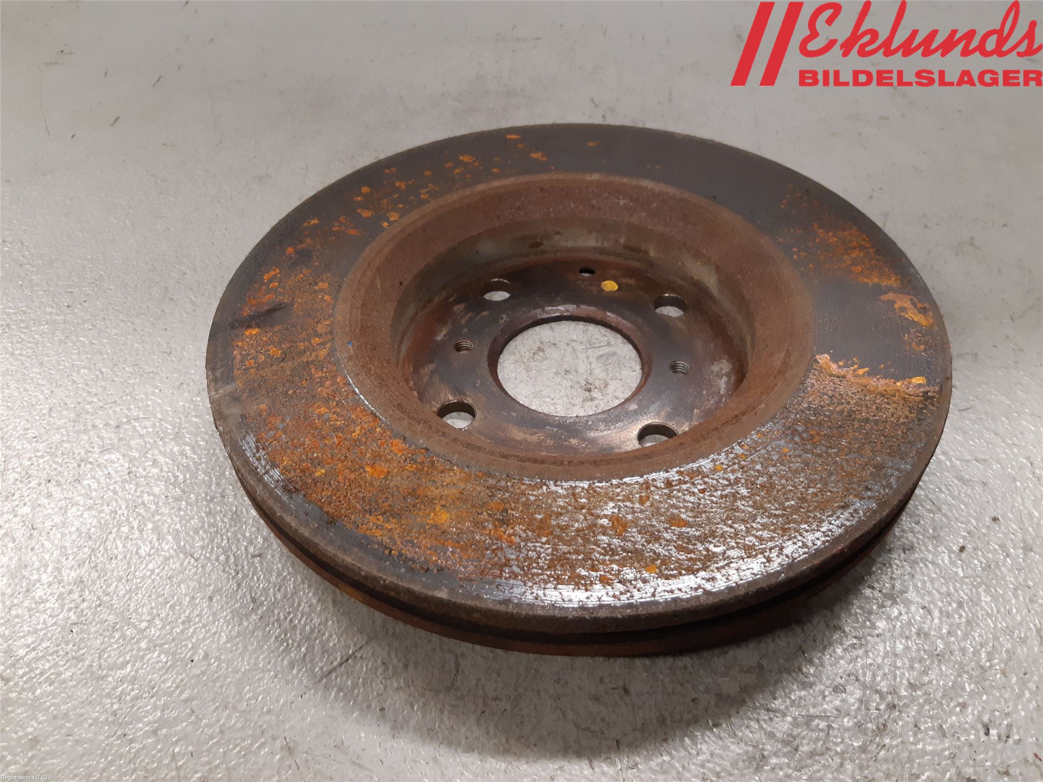 Citroen C1 06-13 Bromsskiva Fram