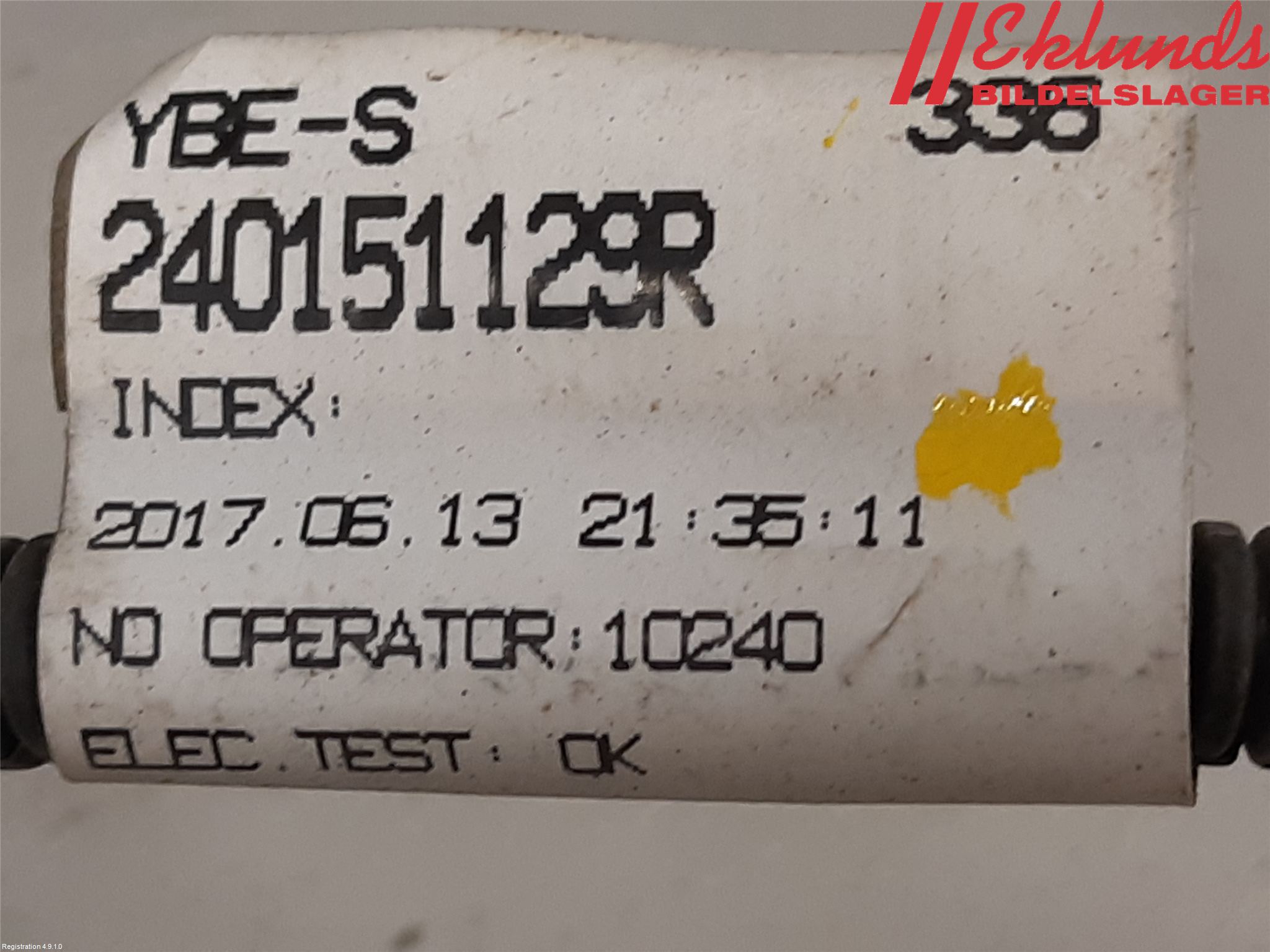 Renault ZOE/E-TECH 13- Kabelhärva