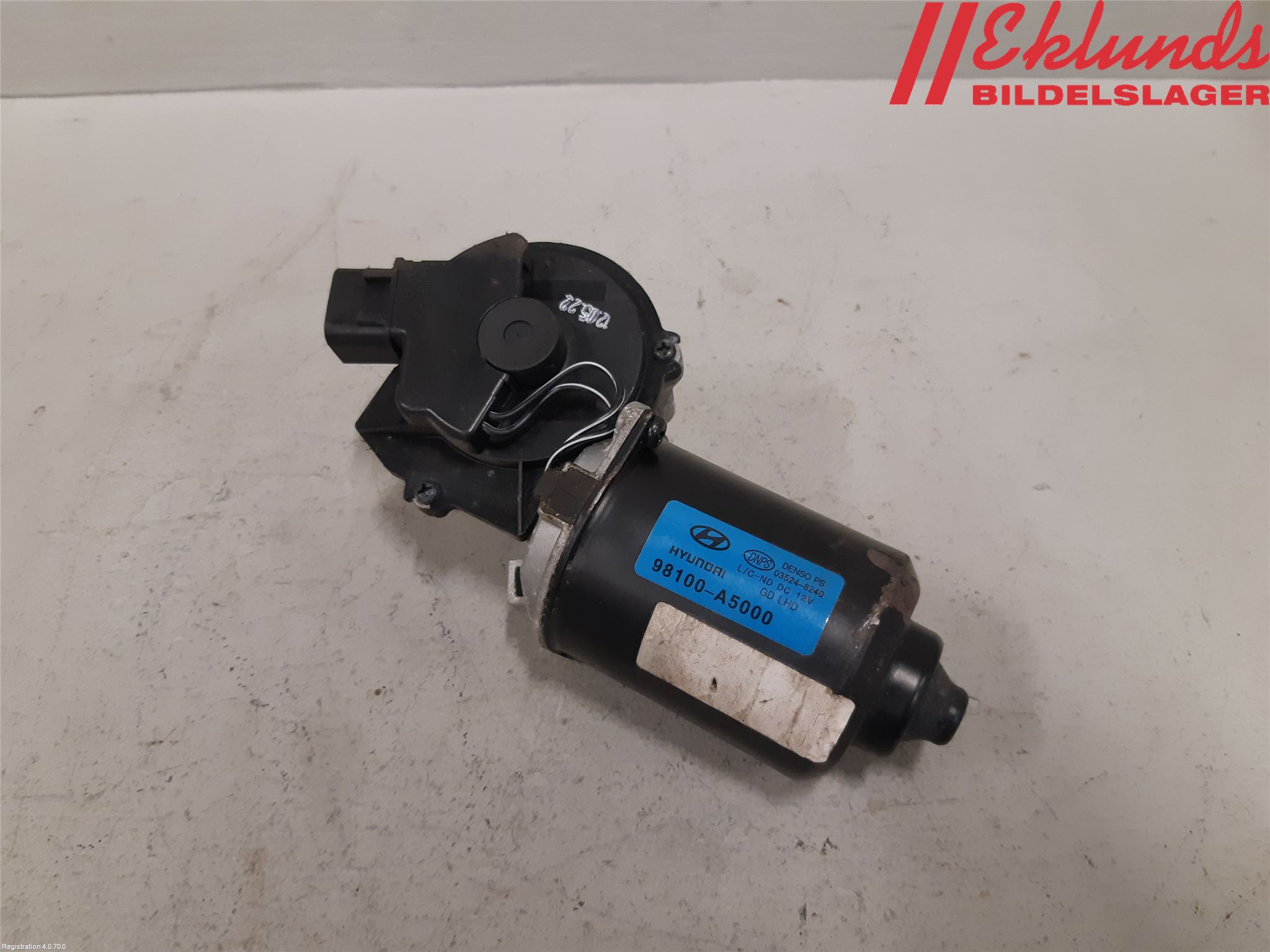 Hyundai i30 GD 13-17 Torkarmotor Vindruta