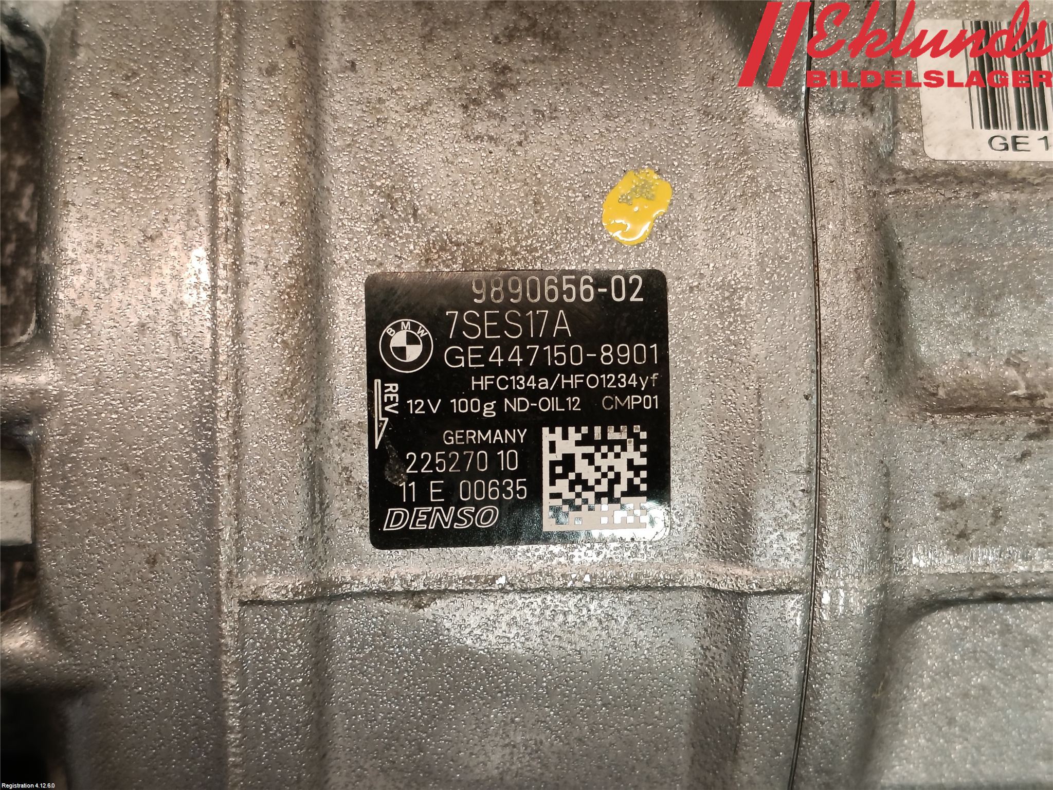 BMW 5 G30/G31/F90 17-23 Ac Kompressor