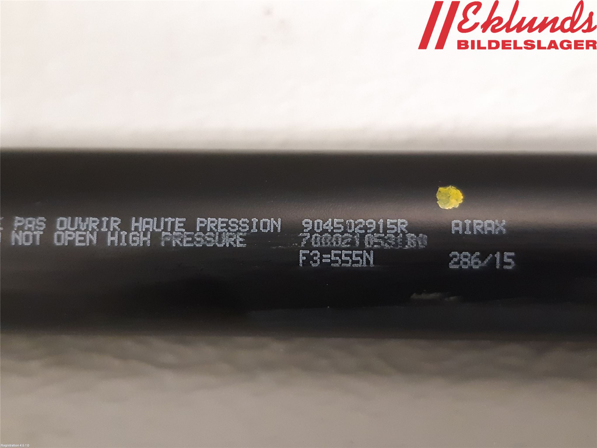 Renault ZOE/E-TECH 13- Gasfjäder Baklucka